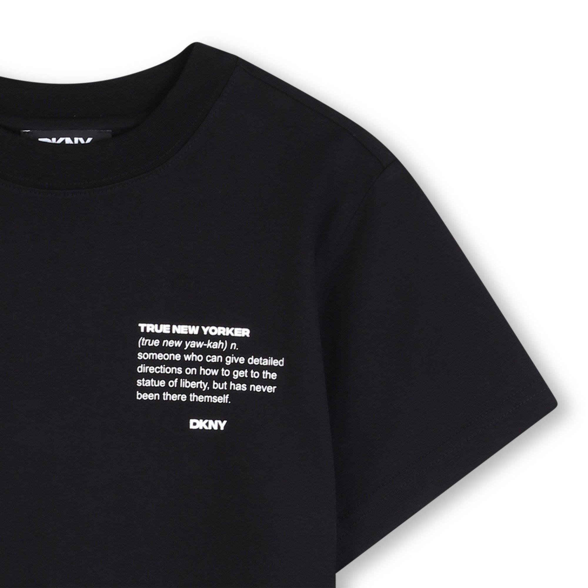 Black - DKNY - DKNY SS T Shirt Jn63 - 3
