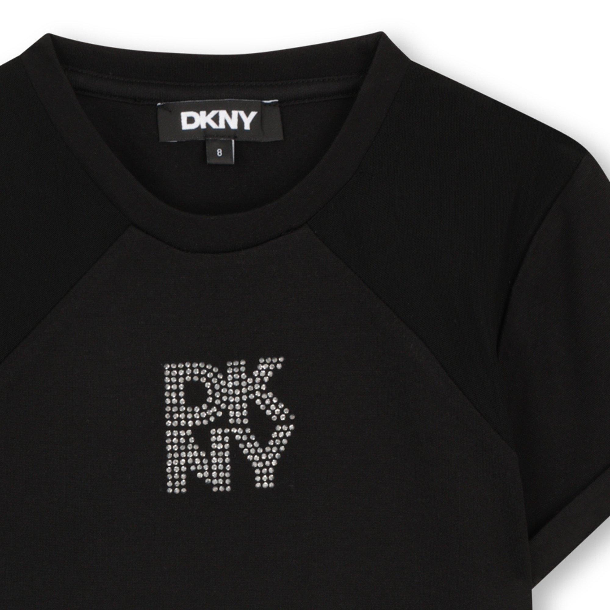Black - DKNY - DKNY T Shirt Jn63 - 3