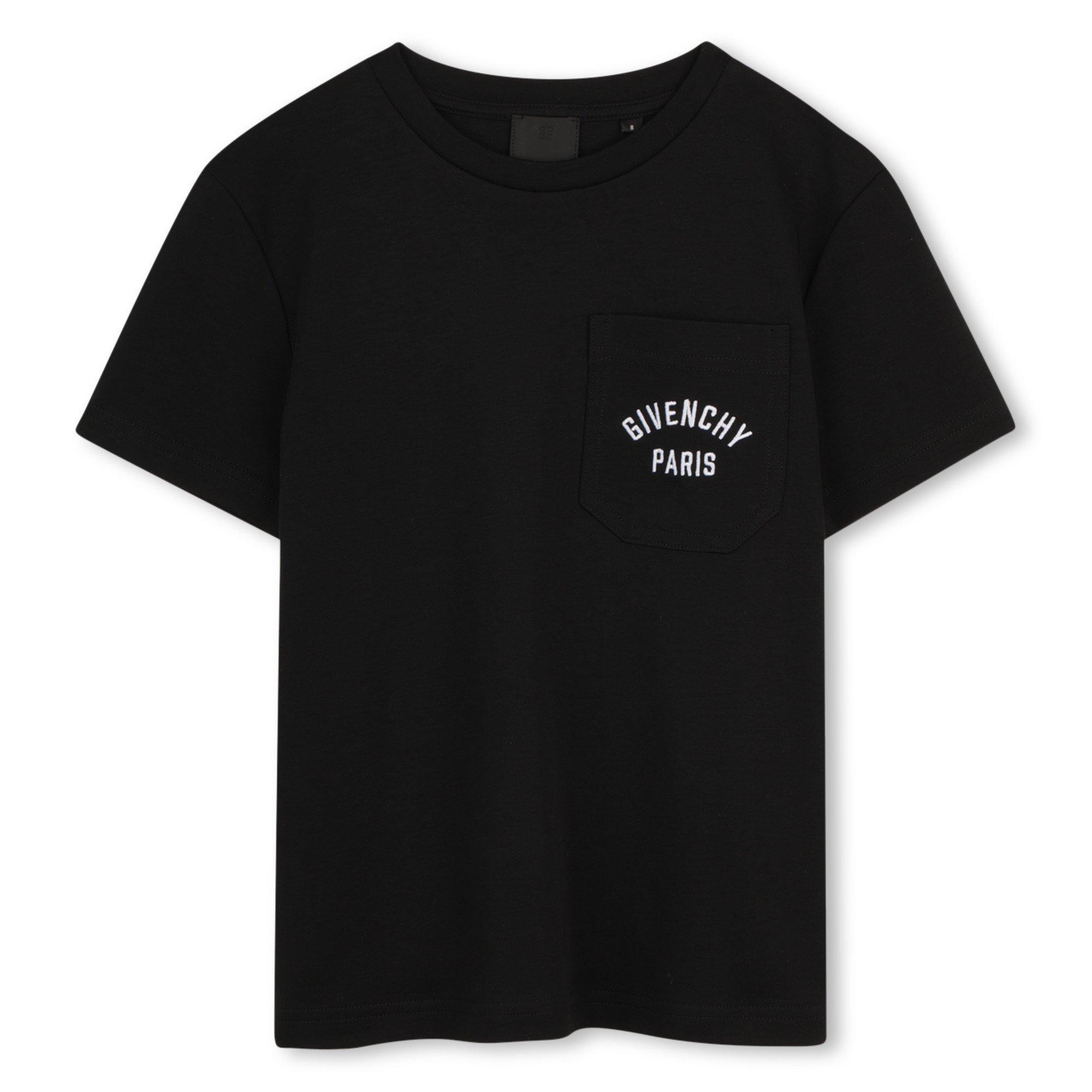 GIVENCHY Kids' T-Shirt - Black - Size 6Y