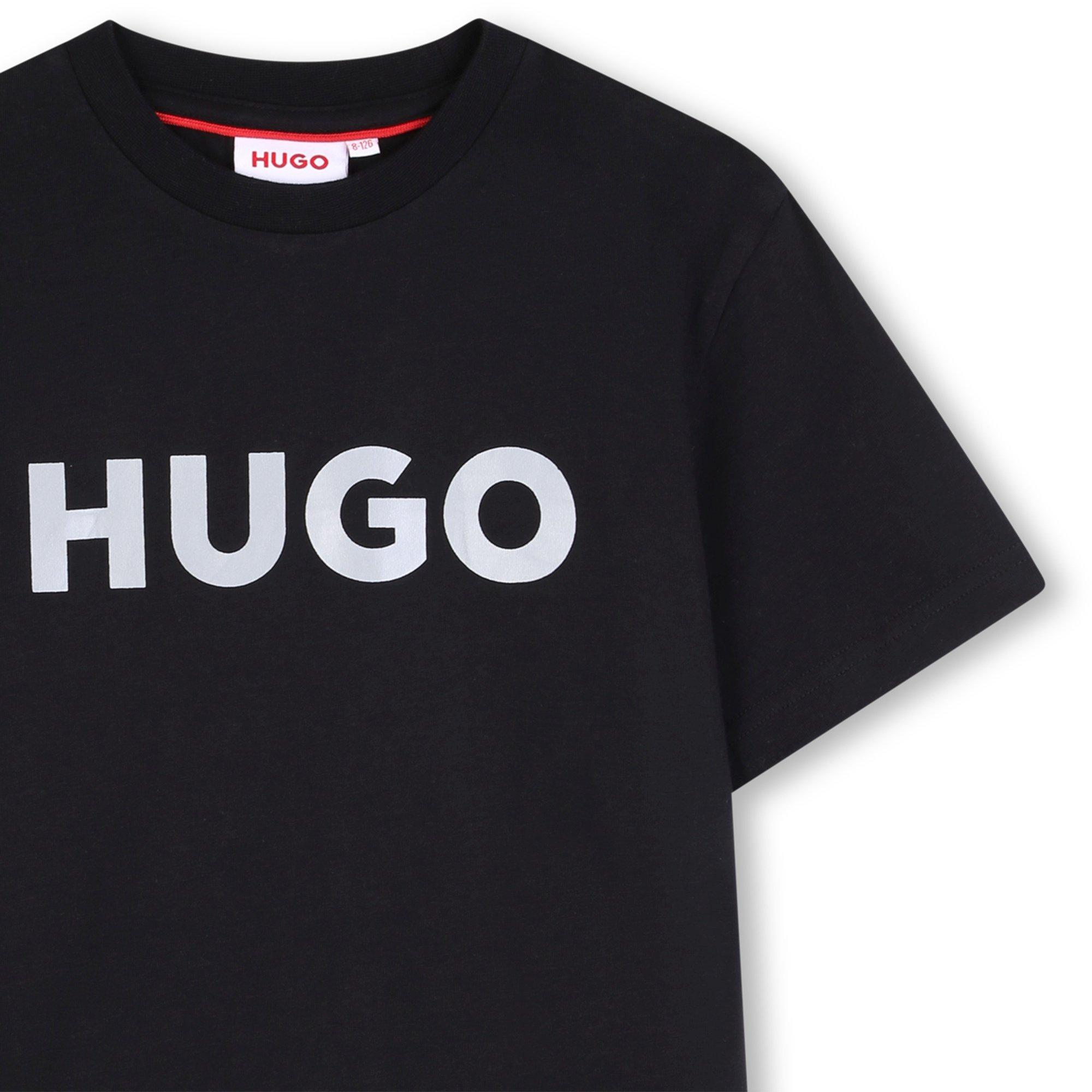 Schwarz - Hugo - Hugo SS T Shirt Jn63 - 3