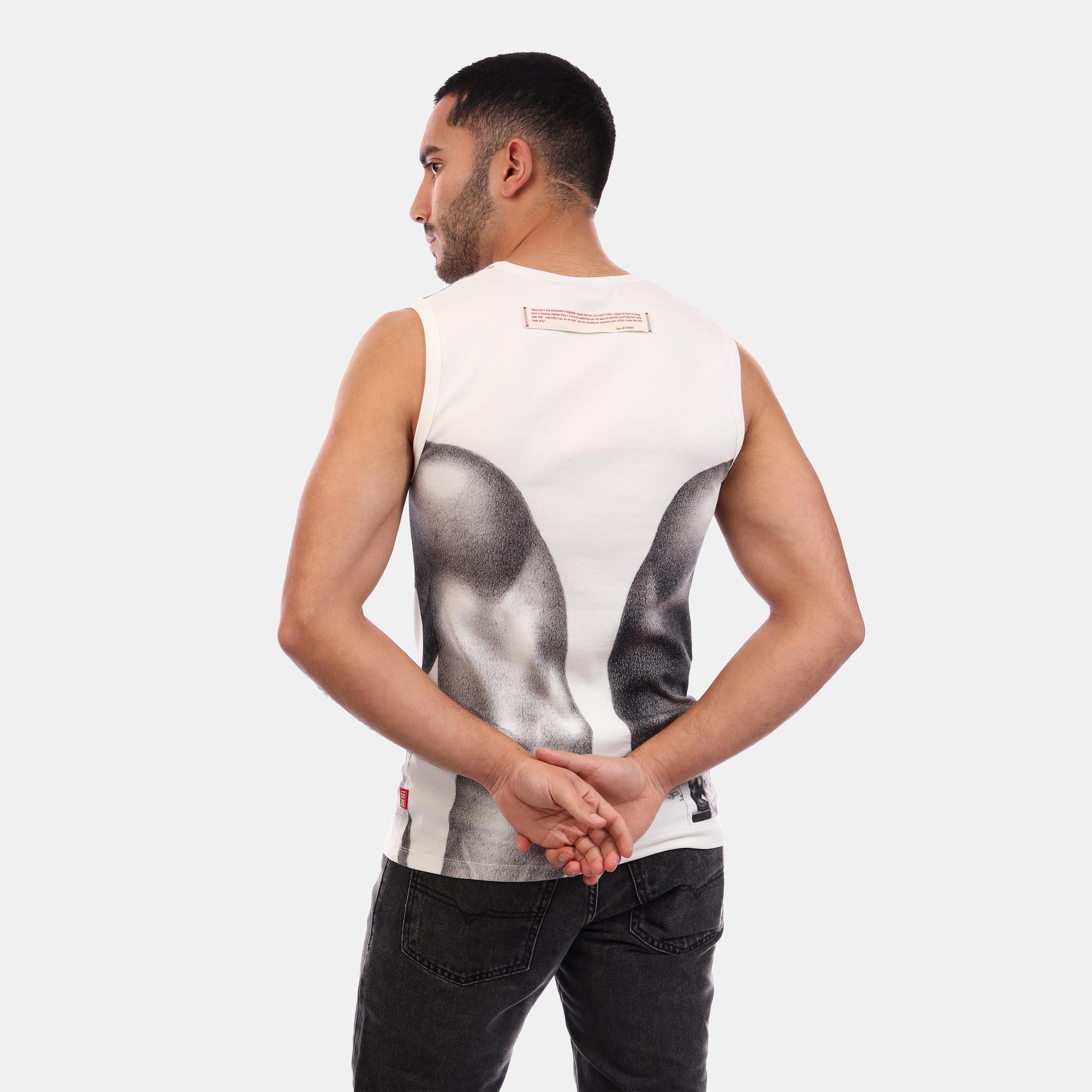 White - Diesel - Unisex Adults Pr Lifty Tof T-Shirt - 4