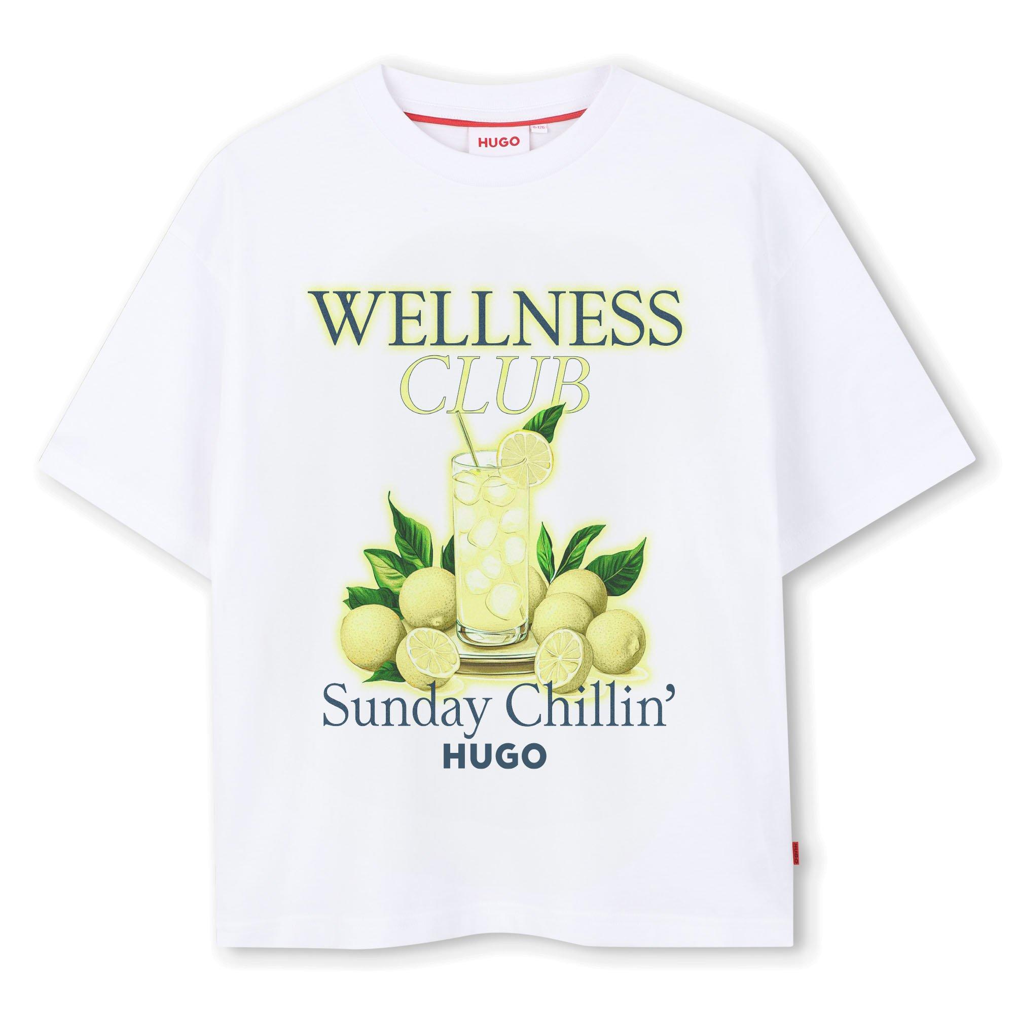 Weiß - Hugo - Hugo T Shirt Jn63 - 1