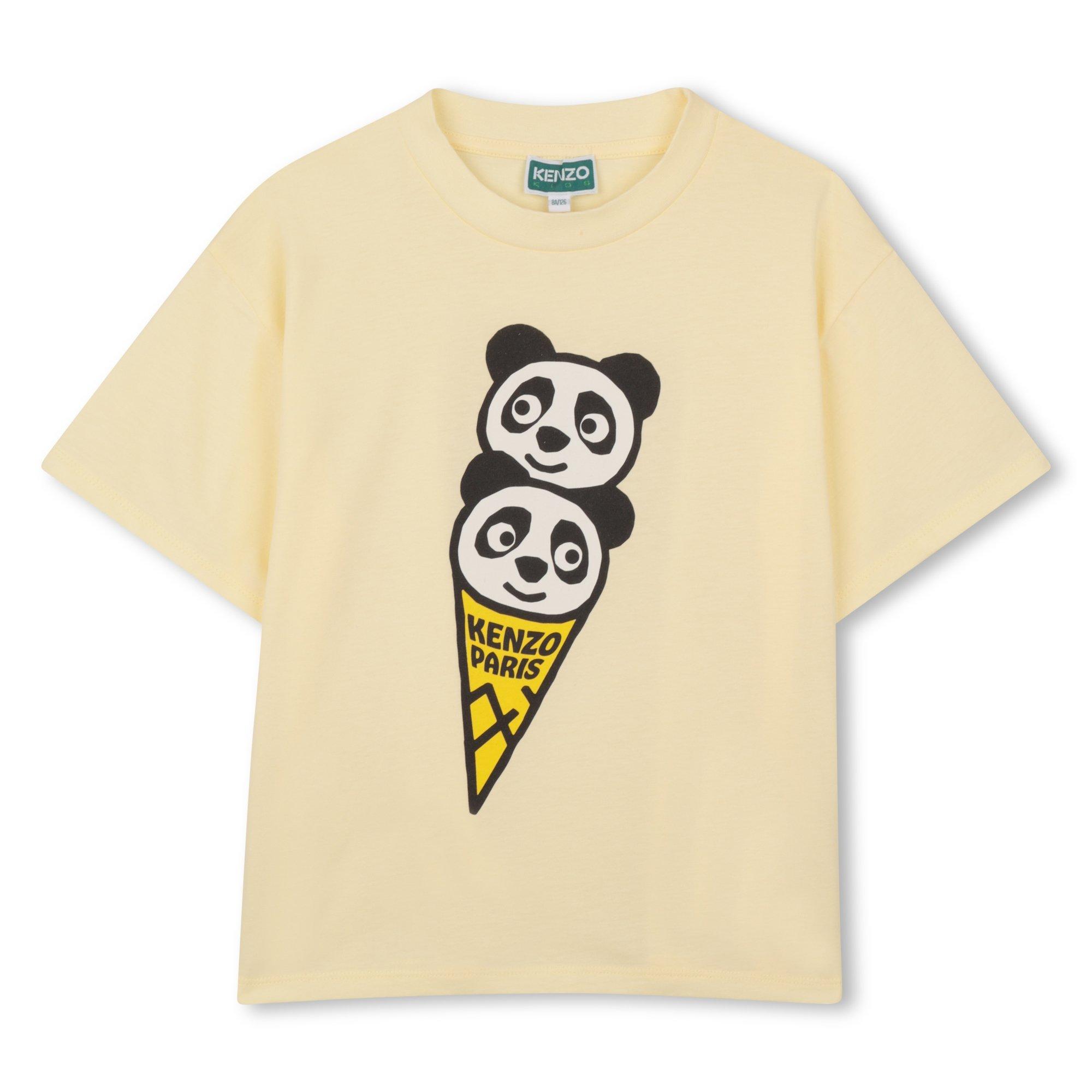 Kenzo  Yellow Ss T Shirt Jn63 - 10Y