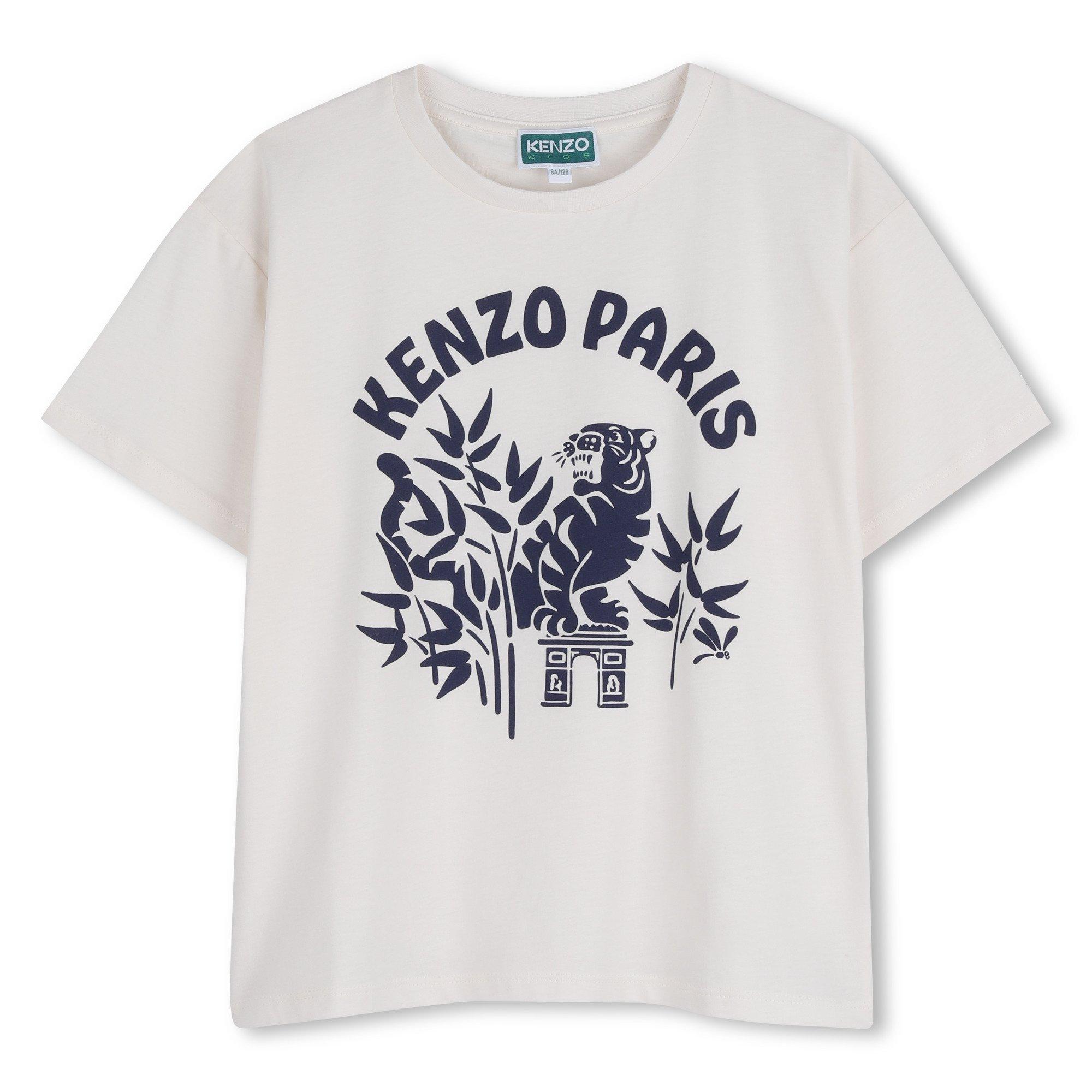 Kenzo  Cream Kids' T-Shirt - 10Y