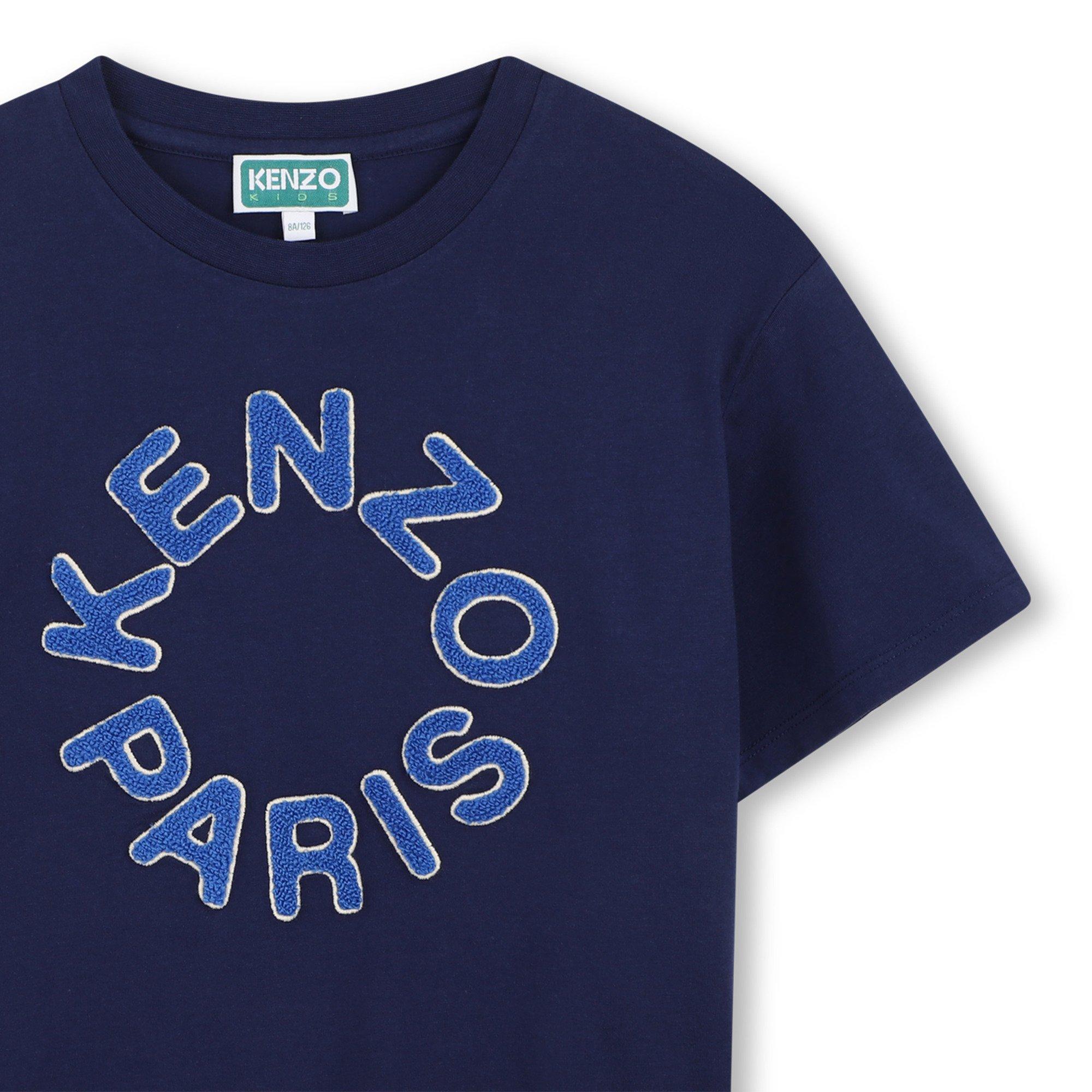 Navy Blue - Kenzo - Kenzo SS T Shirt Jn63 - 3