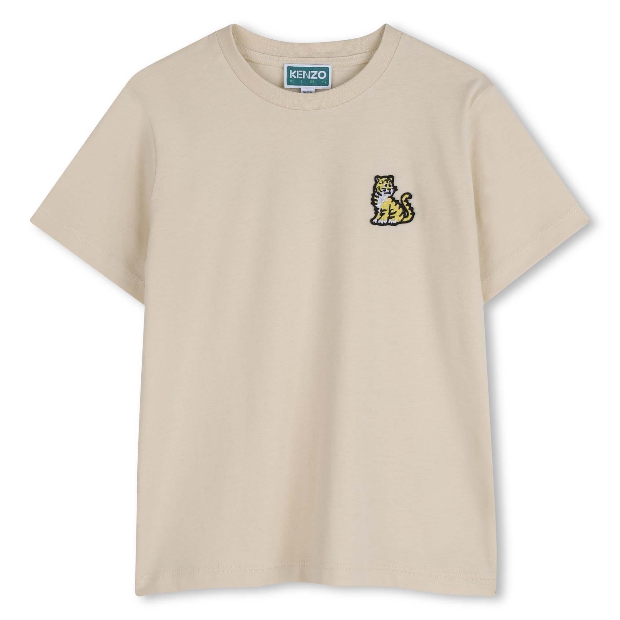 Kenzo  Kids' T-Shirt - Sand - Size 10Y