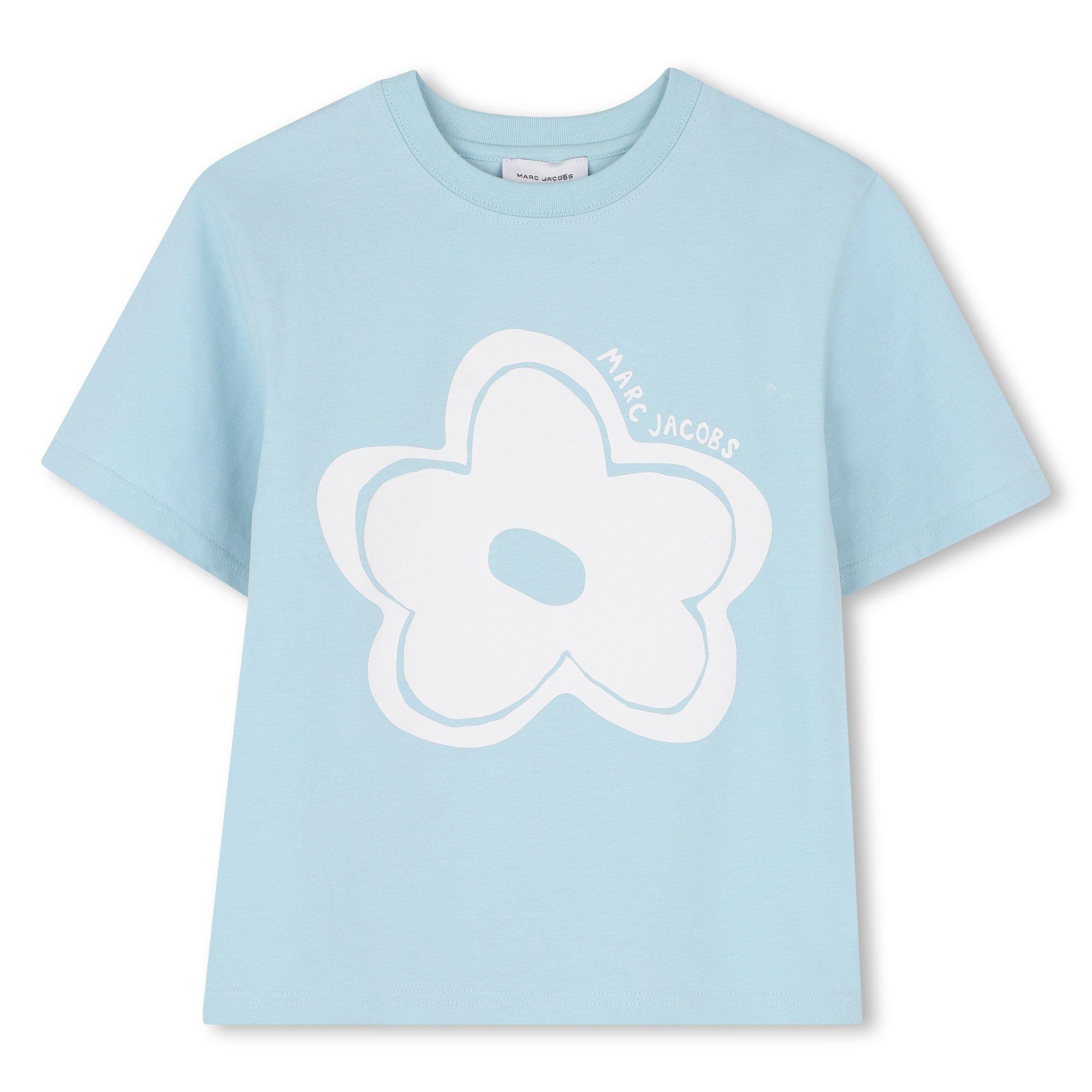 Marc Jacobs Girls Kids' T-Shirt - Pale Blue - 8Y