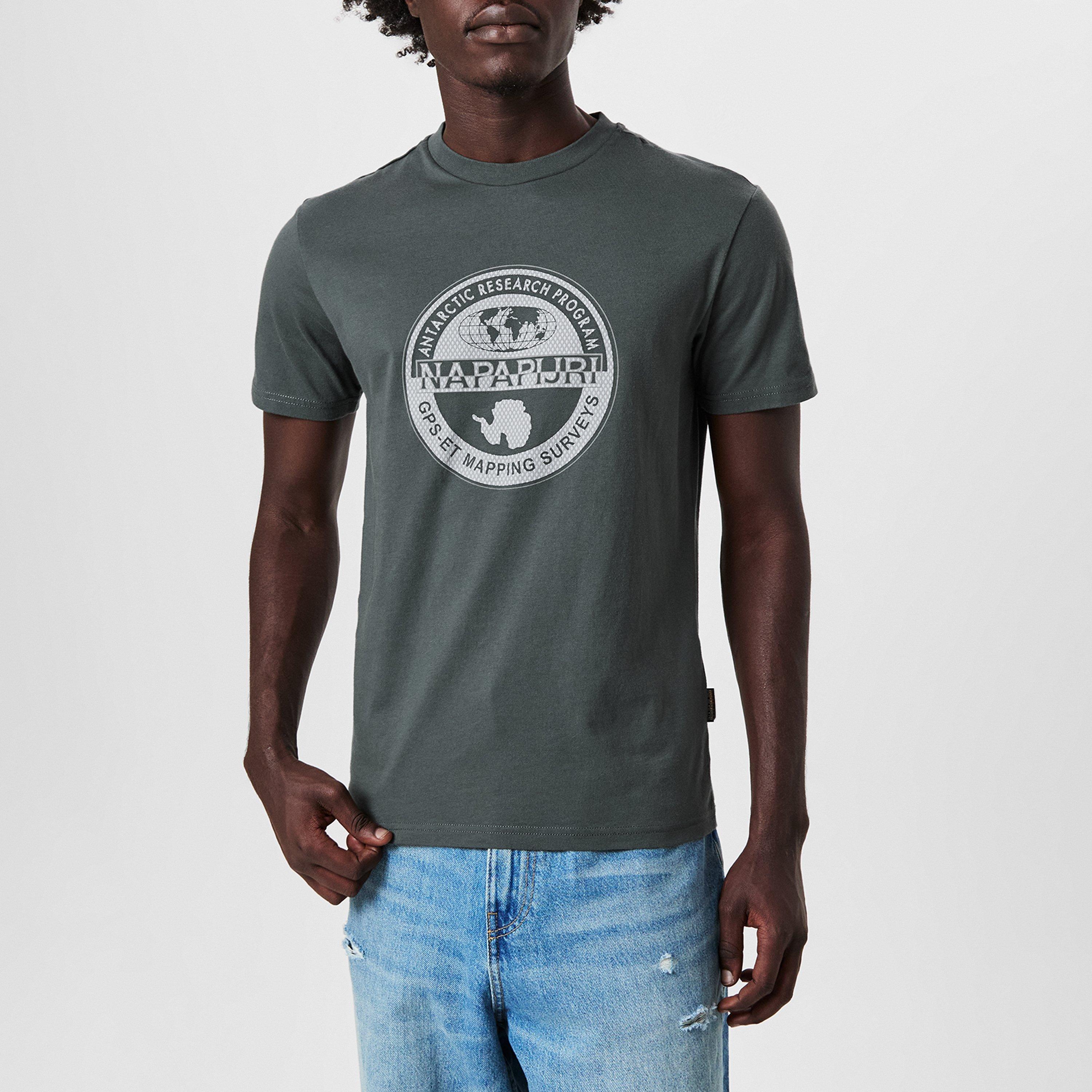 Green - Napapijri - S-BOLLO SS 2 BRIGHT WHITE 002 - 3