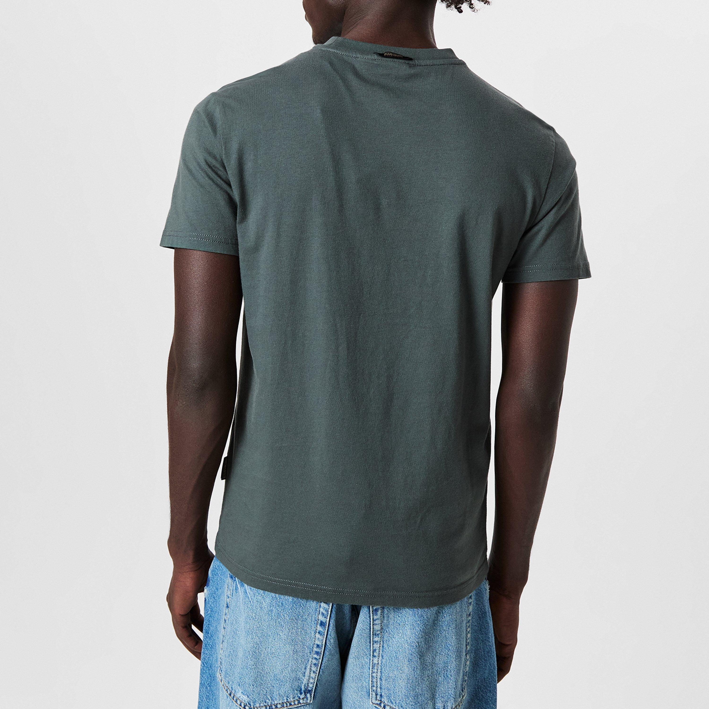 Green - Napapijri - S-BOLLO SS 2 BRIGHT WHITE 002 - 4