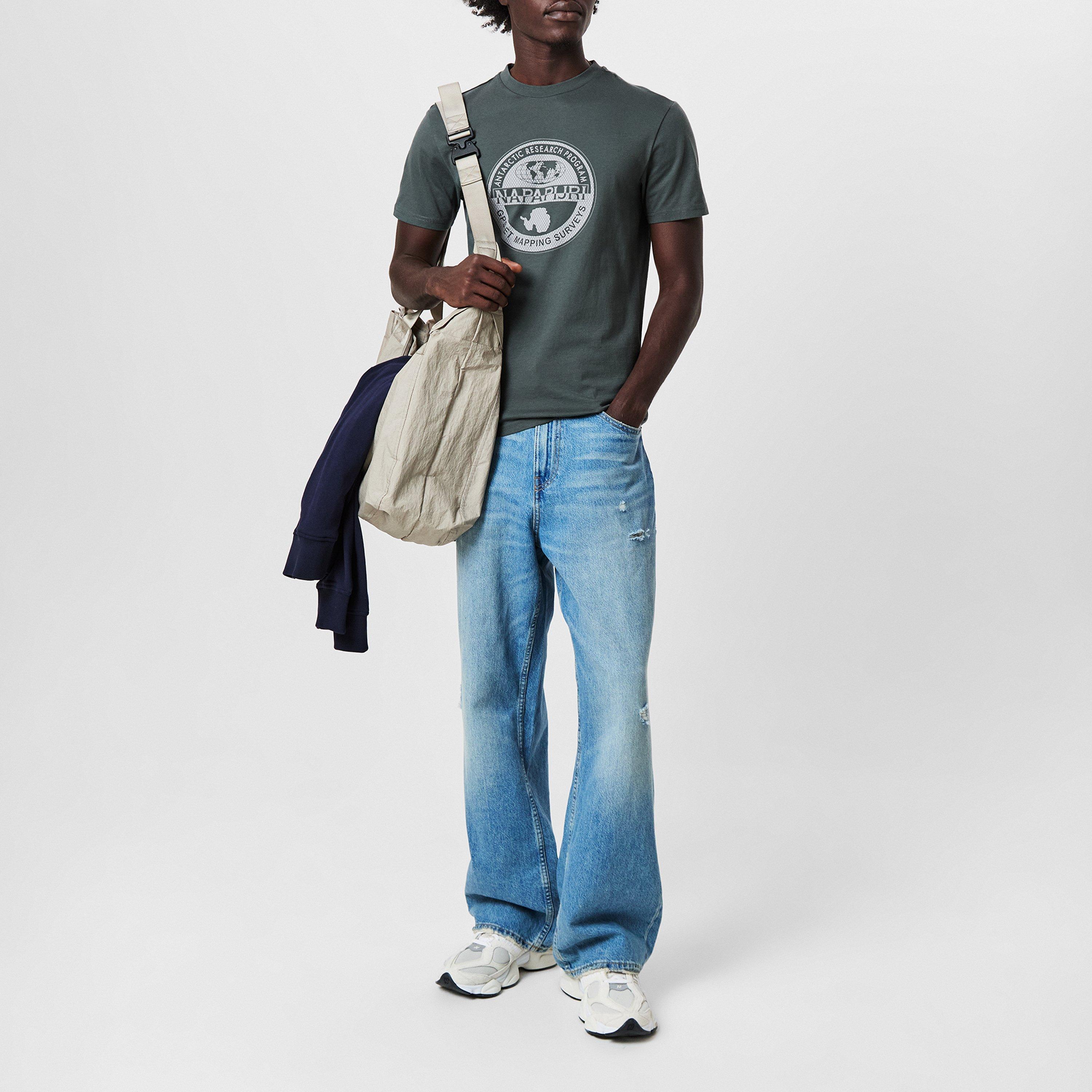 Green - Napapijri - S-BOLLO SS 2 BRIGHT WHITE 002 - 6