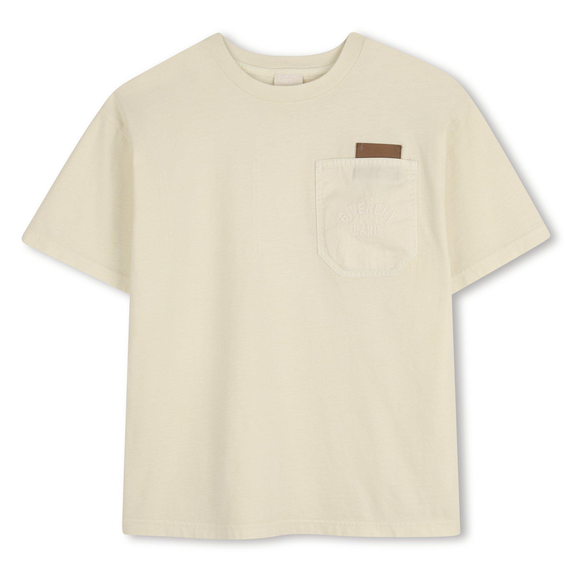 GIVENCHY Kids' T-Shirt - Sand - Size 6Y
