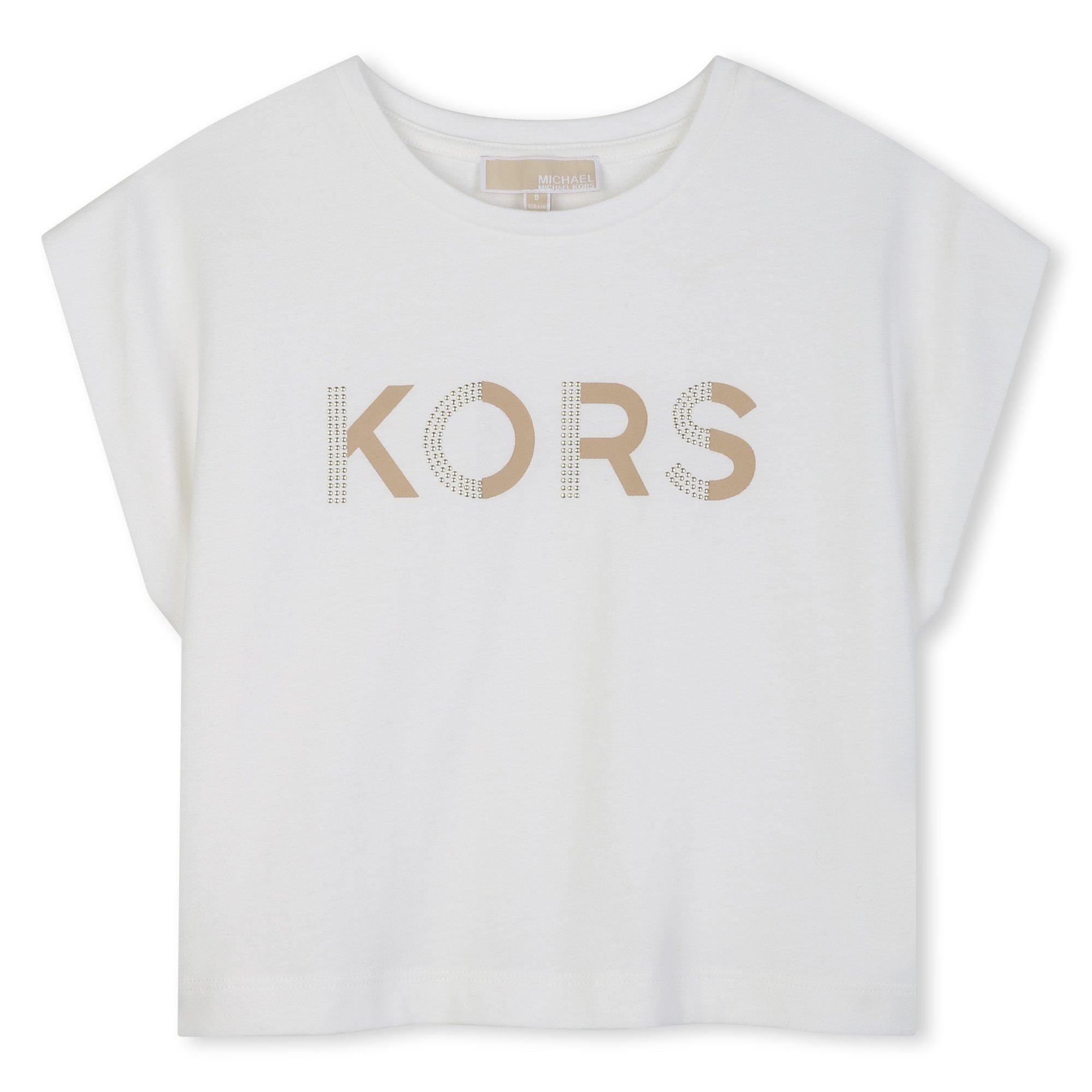 Michael Kors Kids' T-Shirt - Cream - Size 12Y