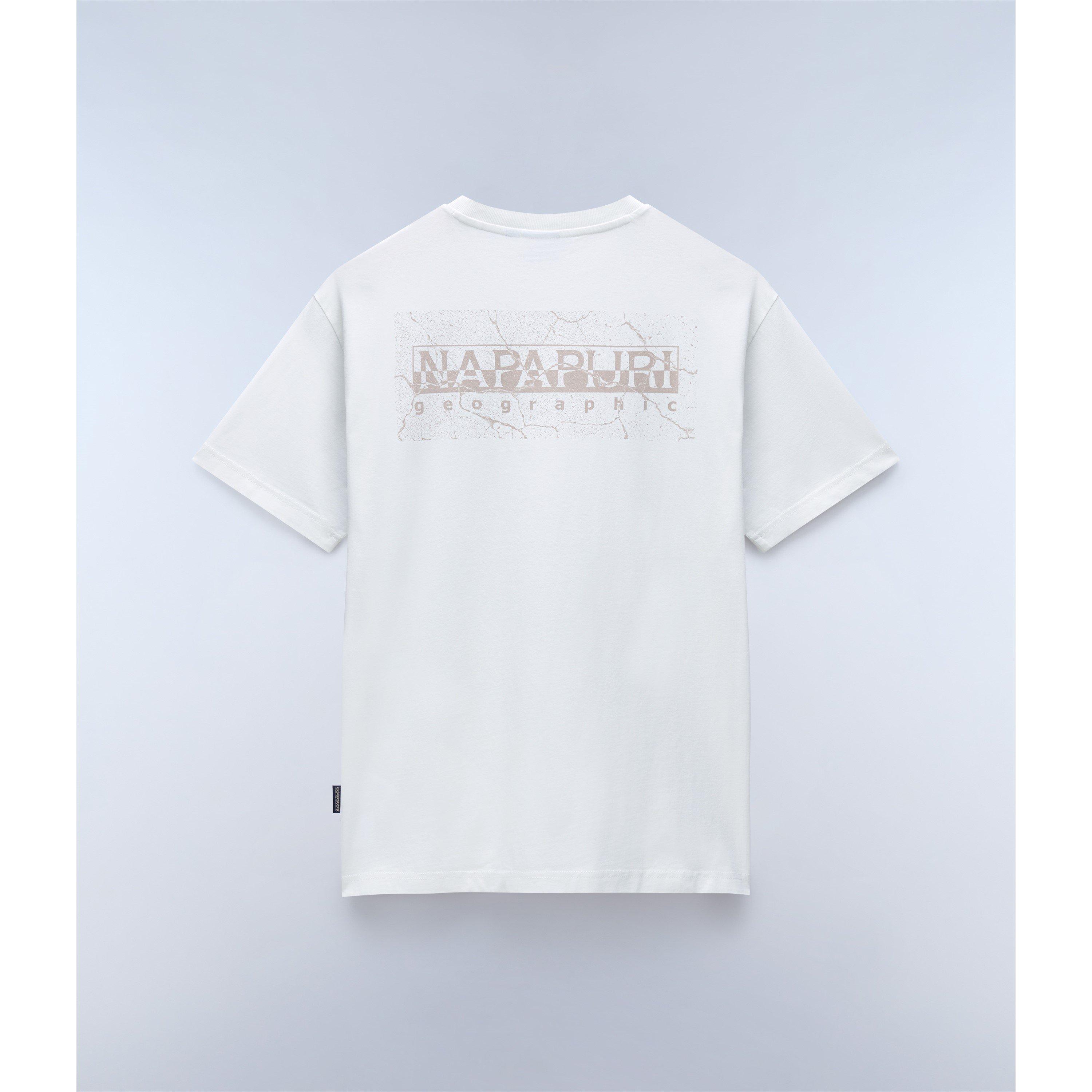 White - Napapijri - Men's Albula Regular Fit T-Shirt - 2