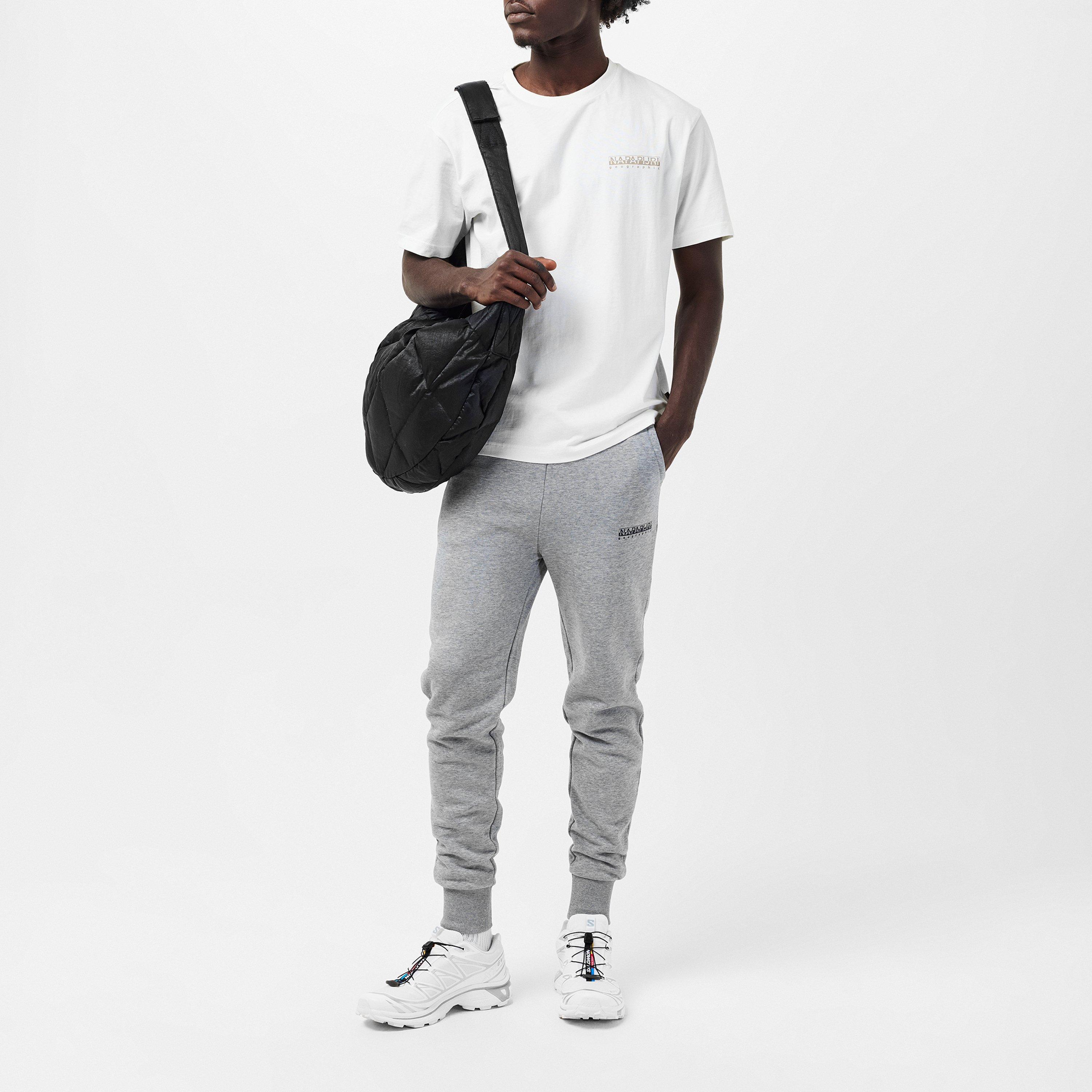 White - Napapijri - Men's Albula Regular Fit T-Shirt - 6