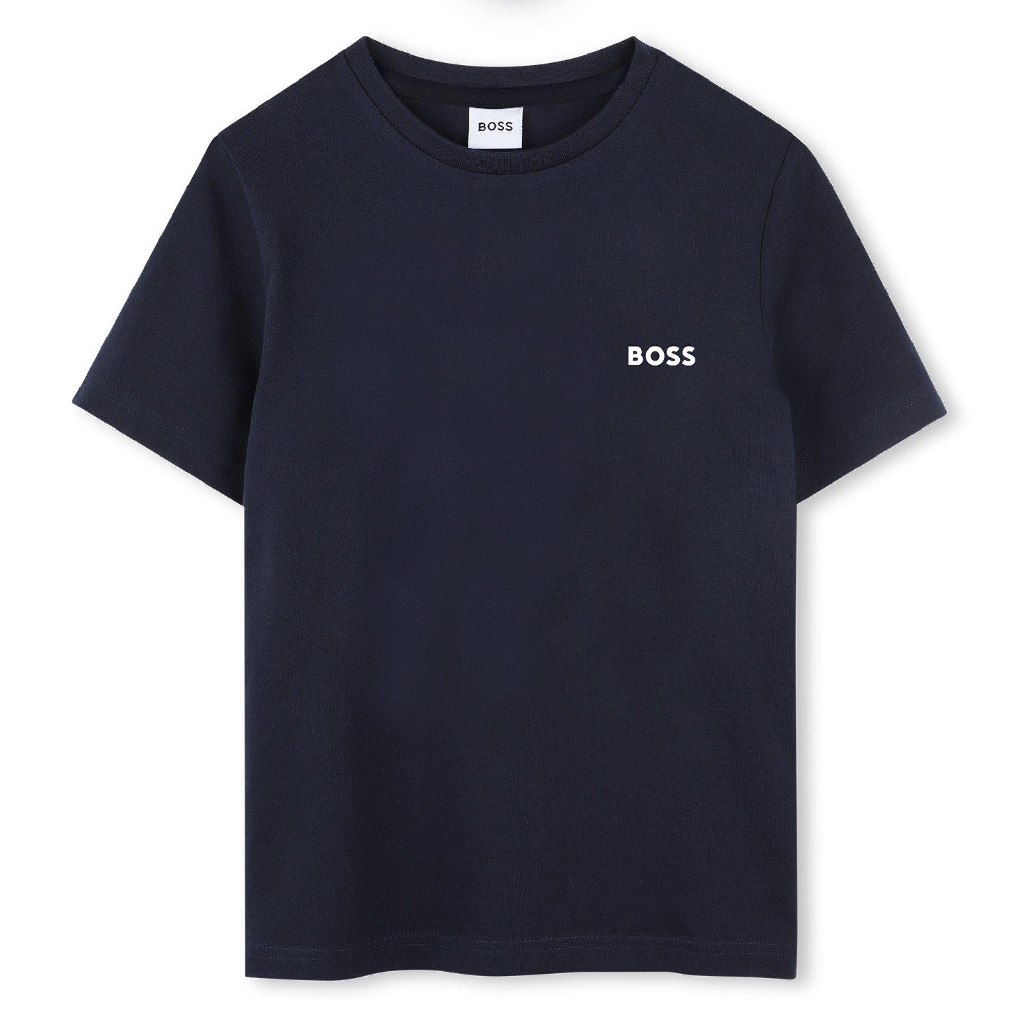 Marineblauw/Wit - Boss - Boss 2Pk Tee Jn62 - 3