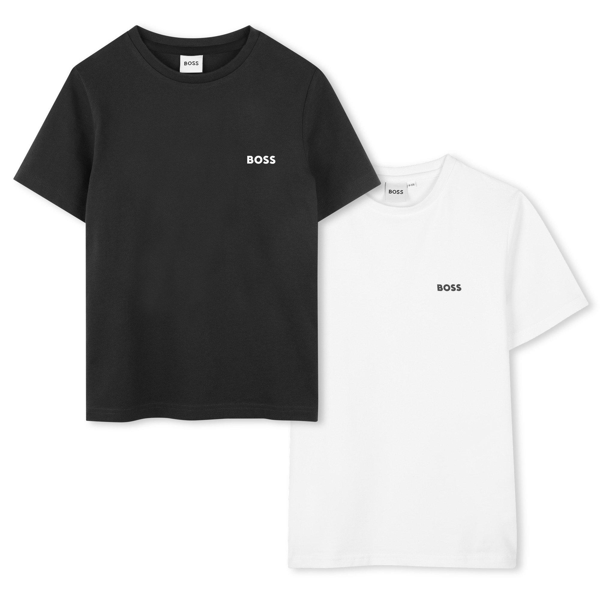 Noir/Blanc - Boss - Boss 2Pk Tee Jn62 - 1