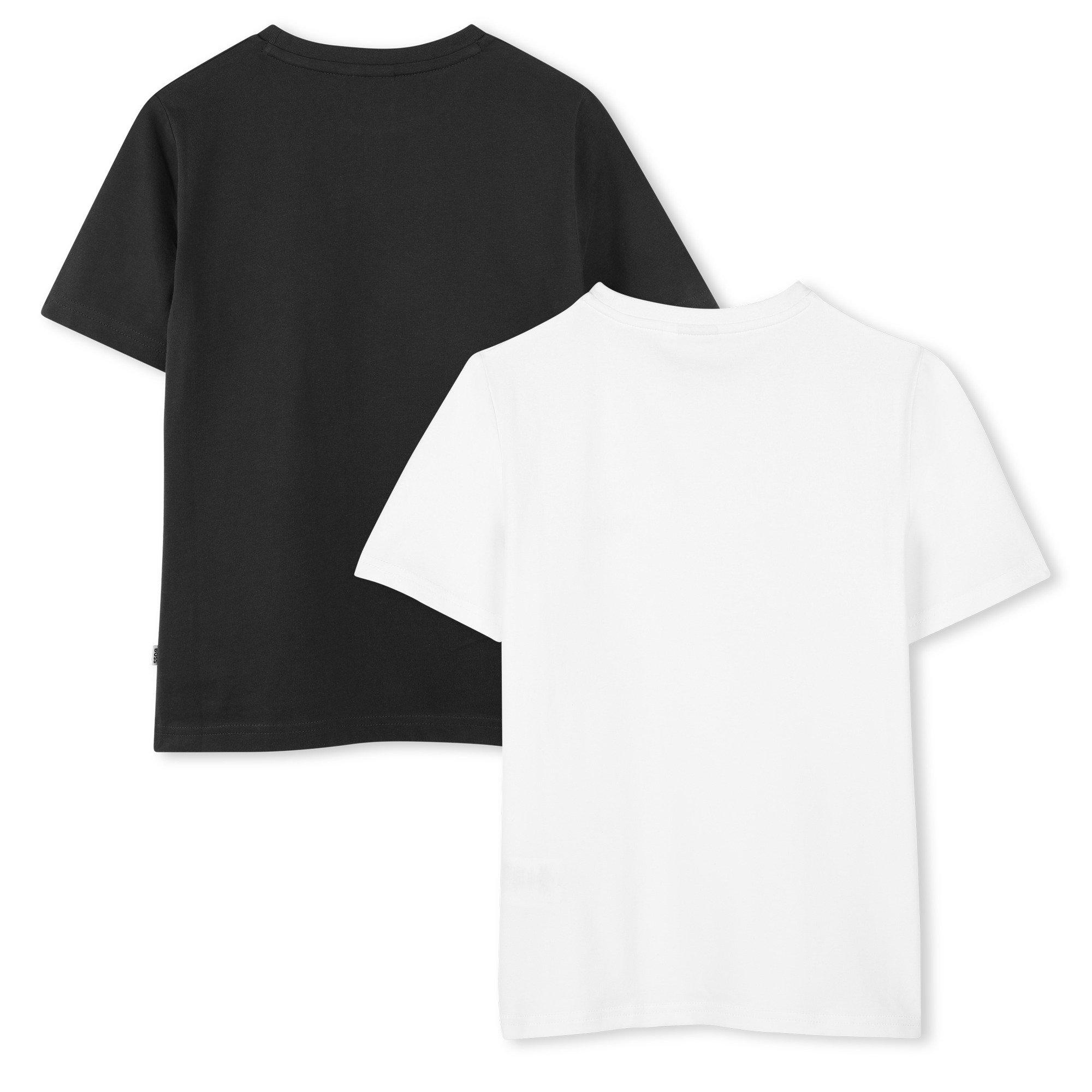 Noir/Blanc - Boss - Boss 2Pk Tee Jn62 - 2