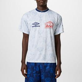 Aries X Umbro Roses Short Sleeve Football Shirt