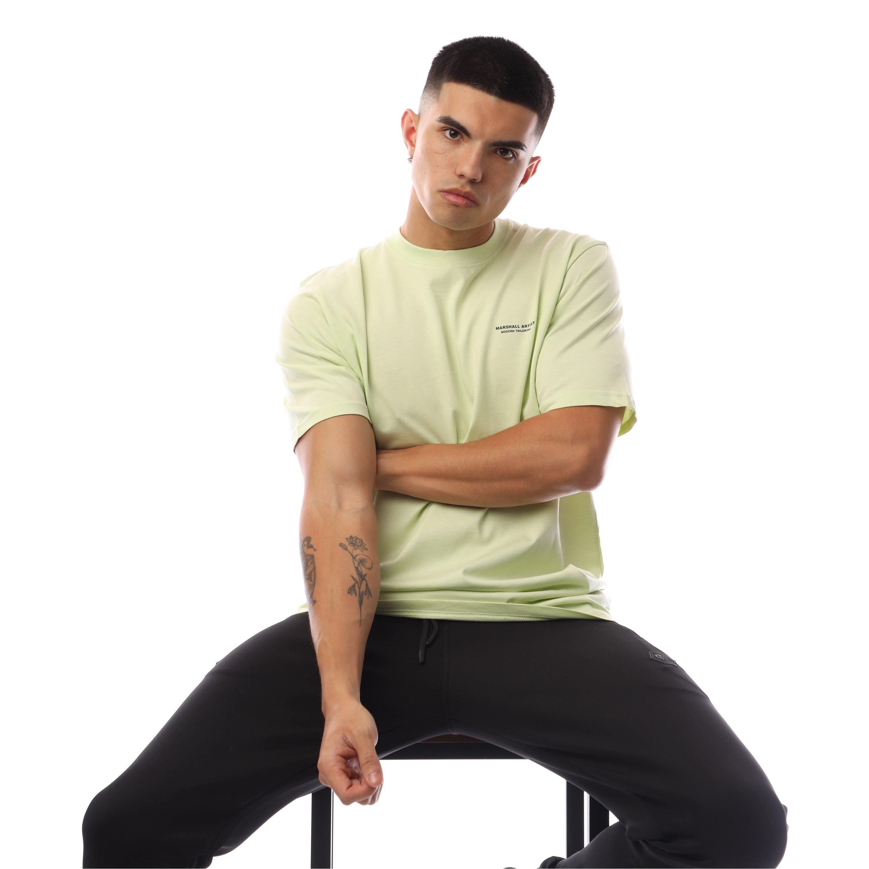 Cyber Lime - Marshall Artist - Chvrn Box Regular Fit T-Shirt - 2