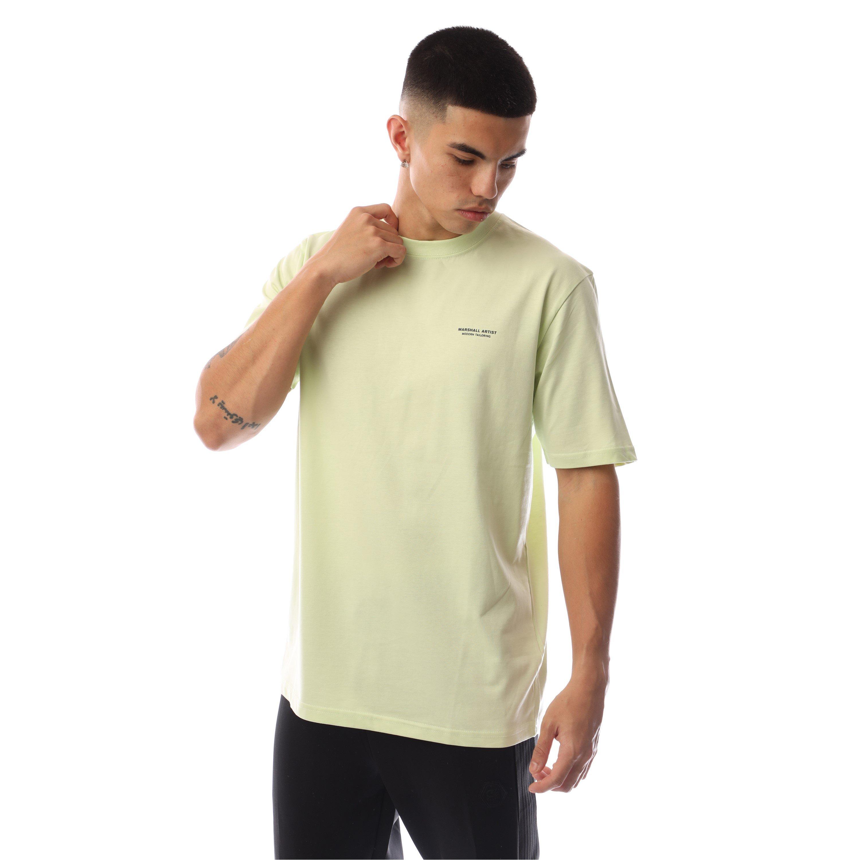 Cyber Lime - Marshall Artist - Chvrn Box Regular Fit T-Shirt - 4