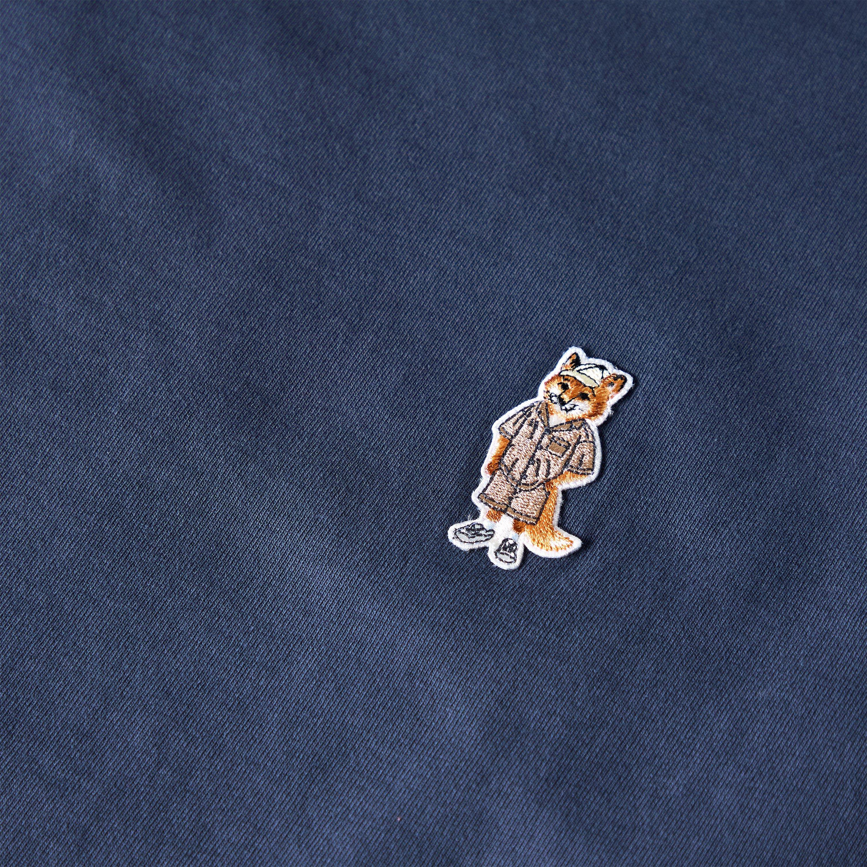 Shadow Blue - Maison Kitsune - Men's Dressed Fox Tee T-Shirt - 3