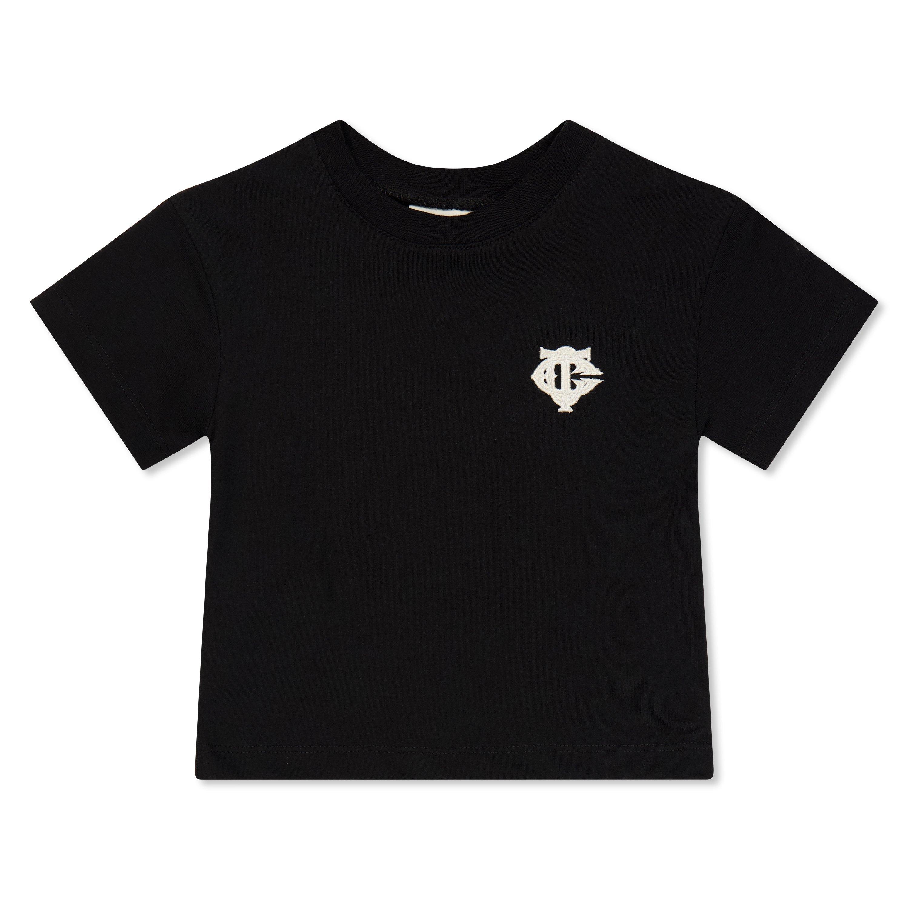 Black - The Couture Club - Juniors Monogram Emblem T-Shirt - 1