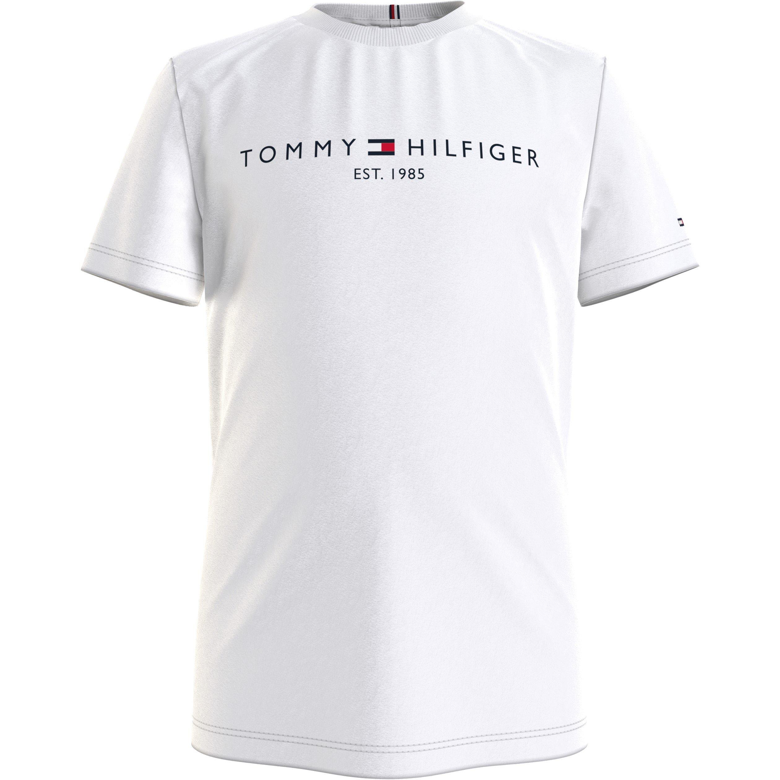 Tommy Hilfiger  Kids Essential T Shirt Juniors - White Ybr - 12 Yrs