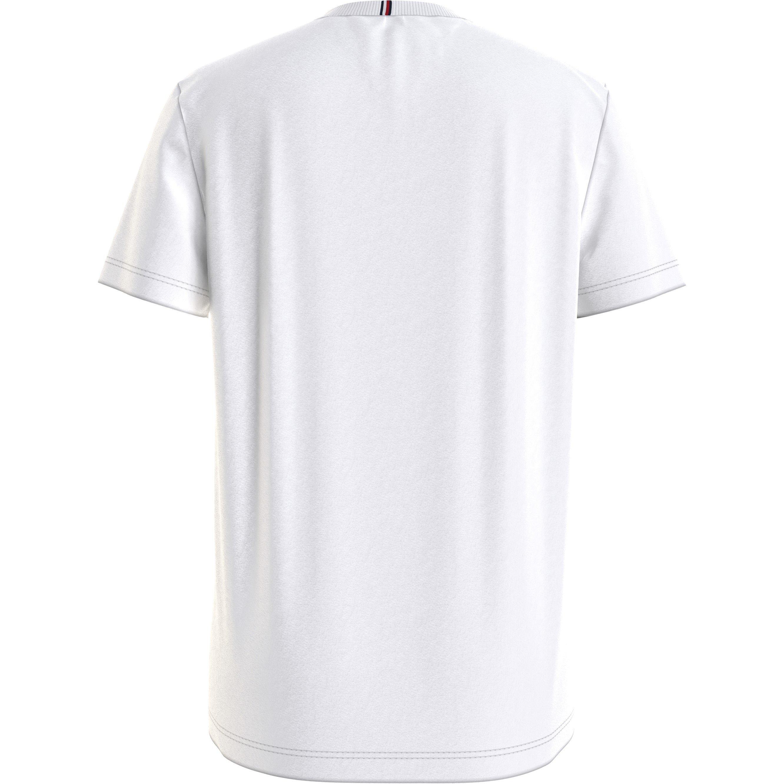 White YBR - Tommy Hilfiger - Essential T Shirt Juniors - 2