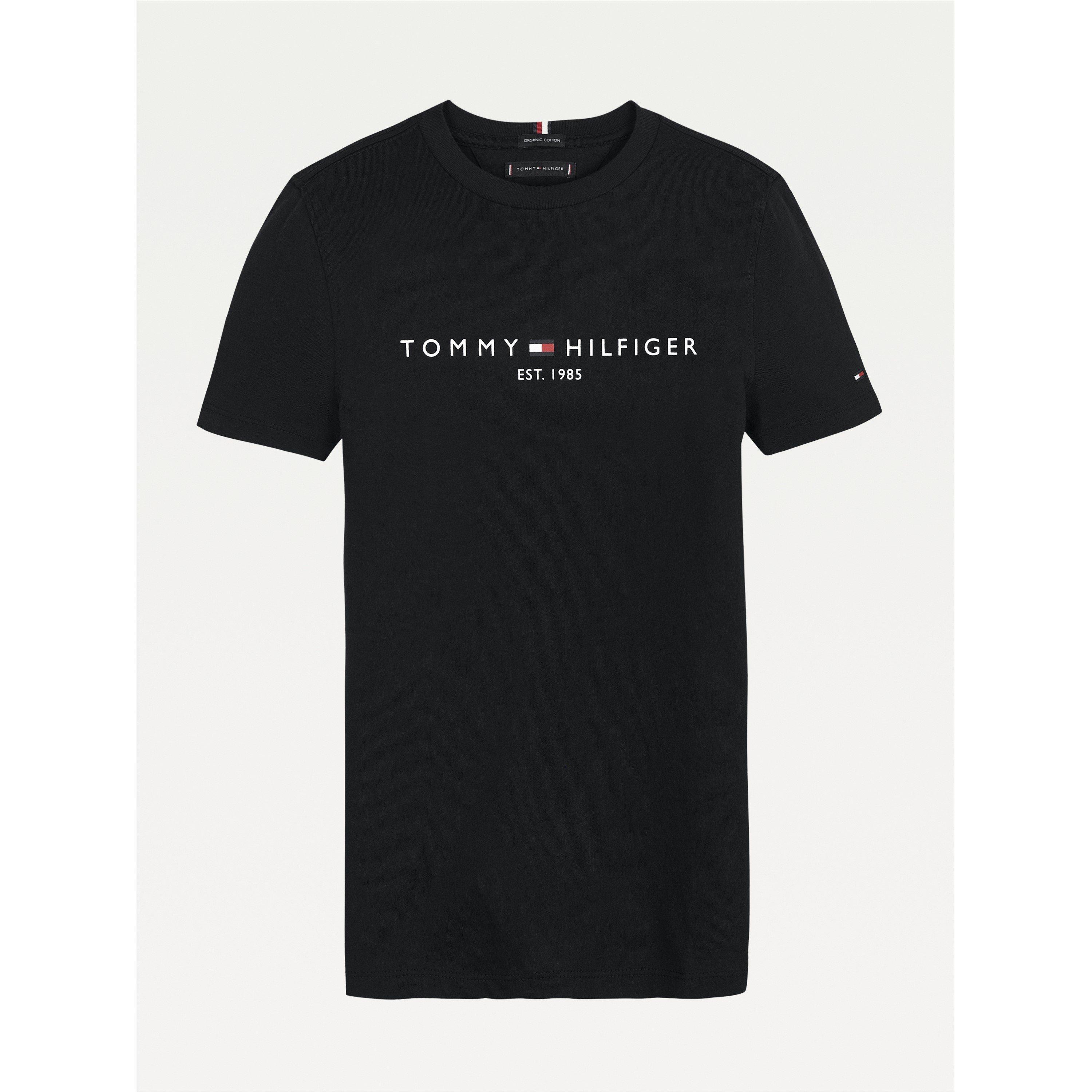 Tommy Hilfiger  Kids Essential T Shirt Juniors - Black Bds - 16 Yrs