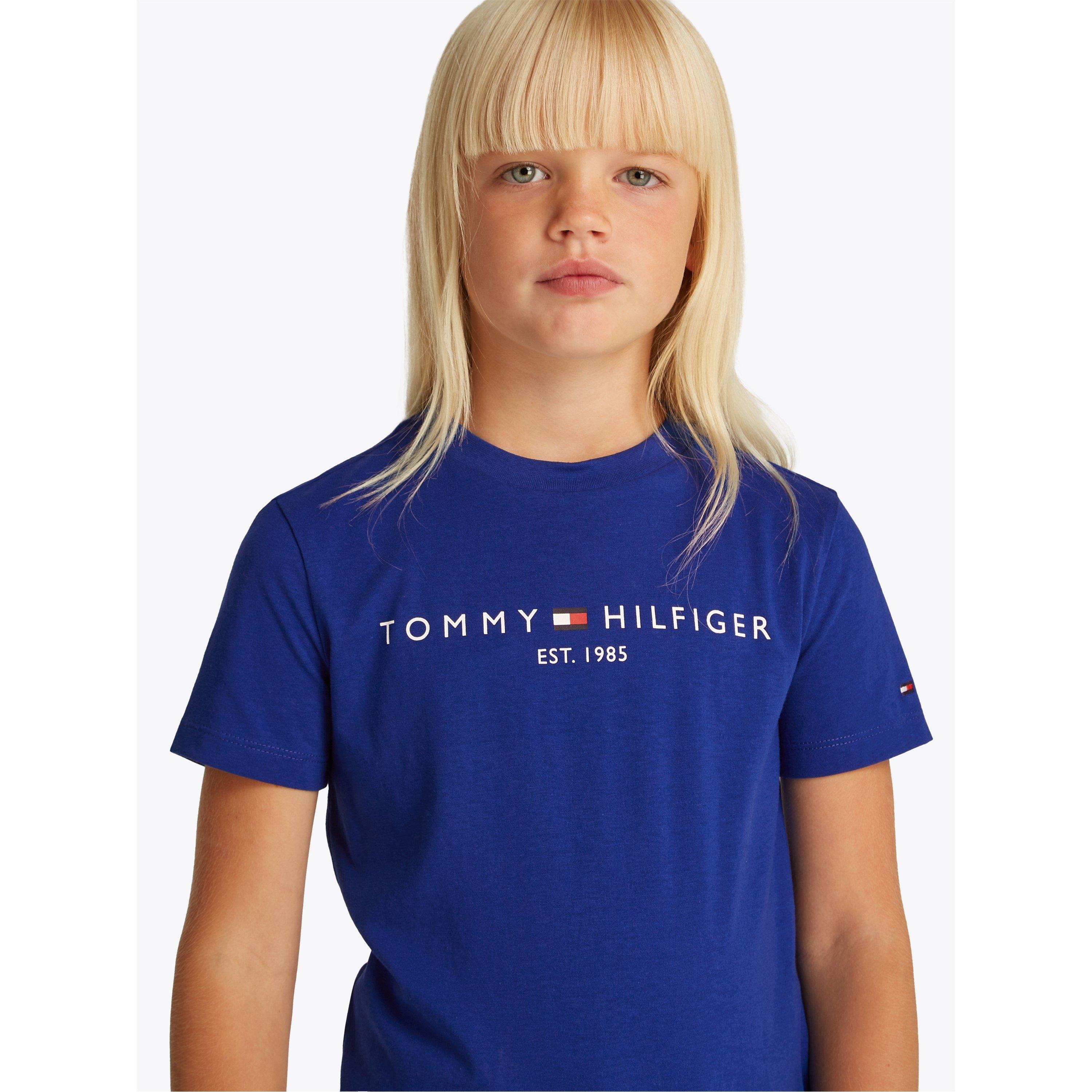 Tommy Hilfiger Wedge Blue Essential T-Shirt - 10Y - Image 3