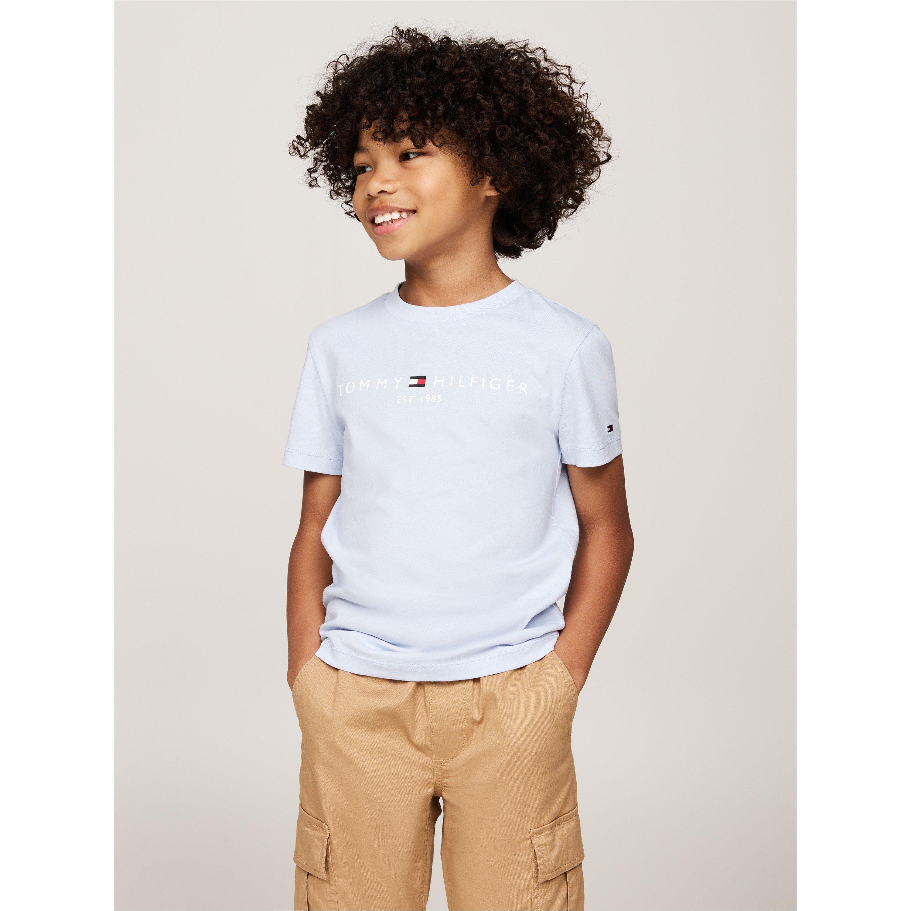 Tommy Hilfiger  Kids Essential T Shirt Juniors - Breezy Blue C1o - 12Y