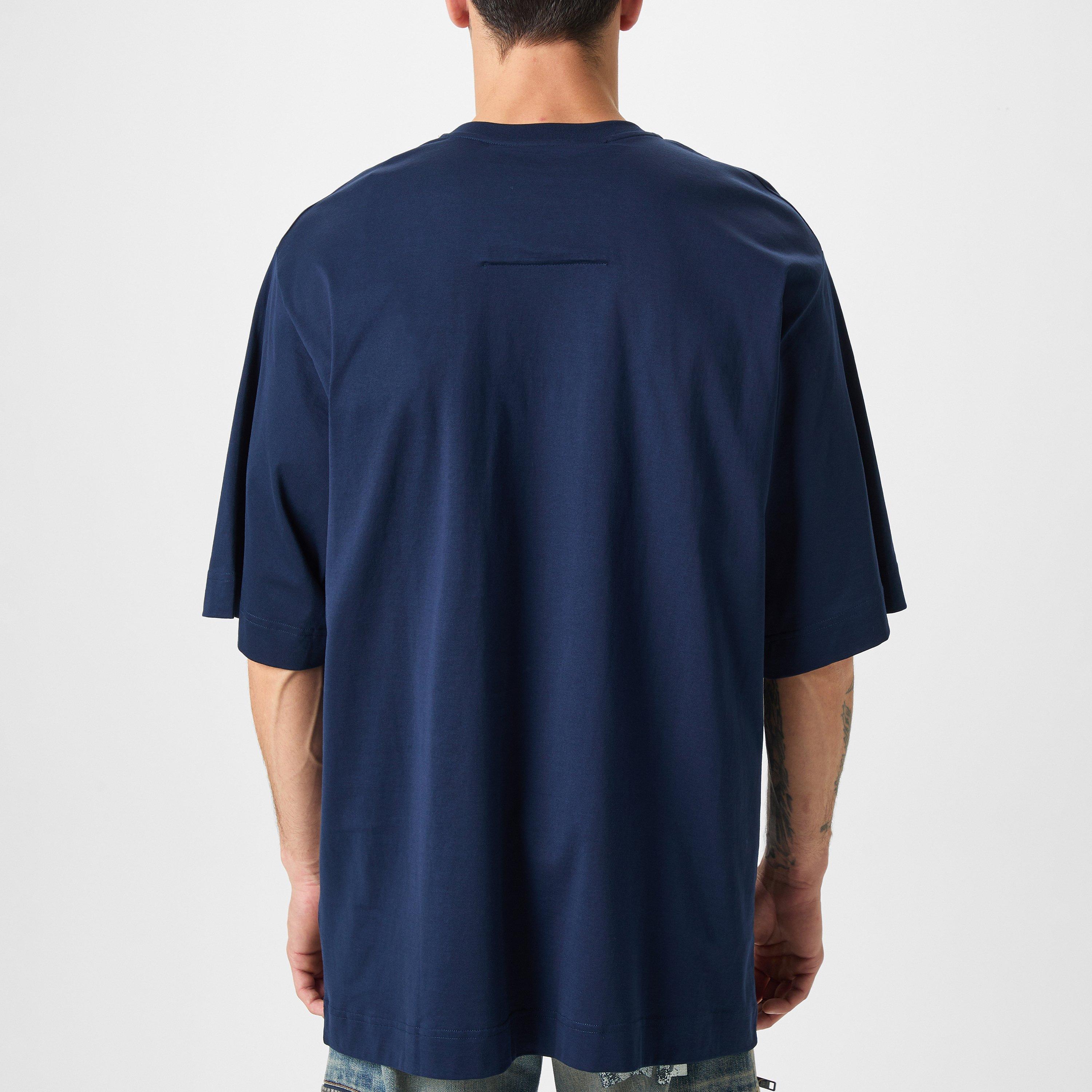 Medium Blue - GIVENCHY - 4g Logo Applique T-Shirt - 3