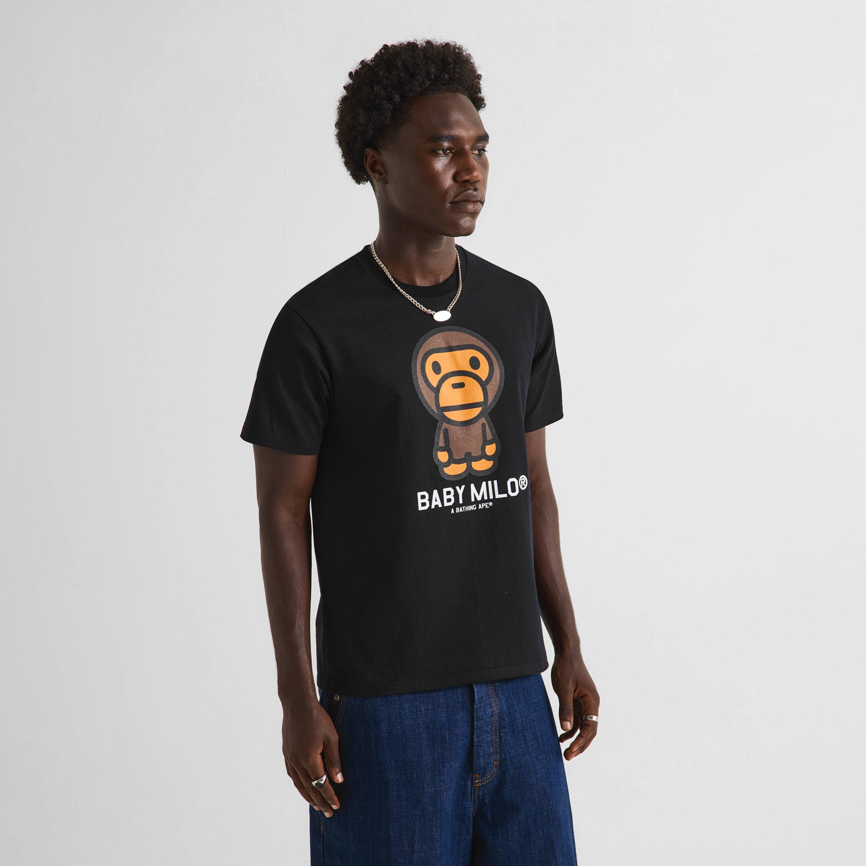 Black - A Bathing Ape - Men's T-Shirt - 3
