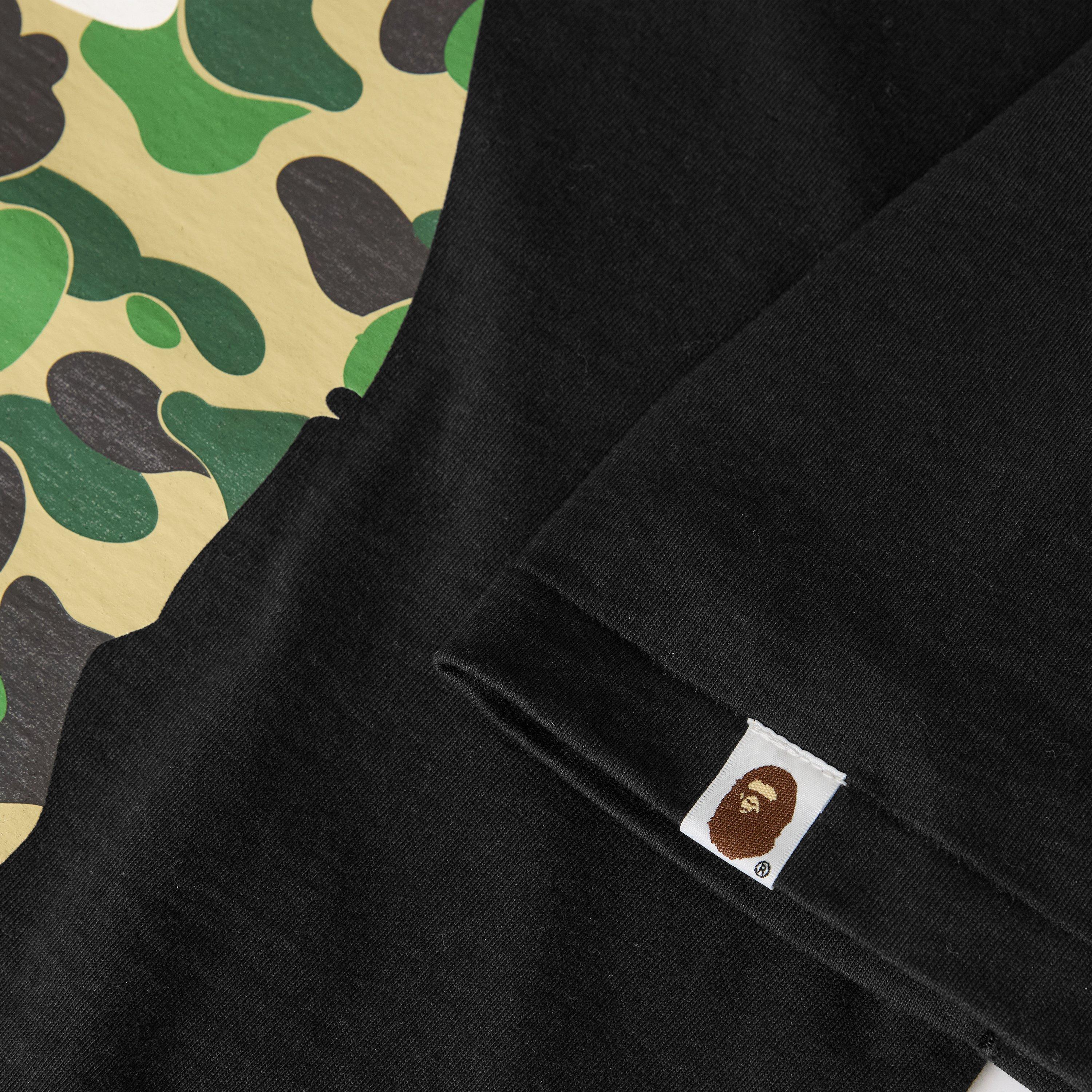 Black/Geen Cam - A Bathing Ape - Men's T-Shirt - 5