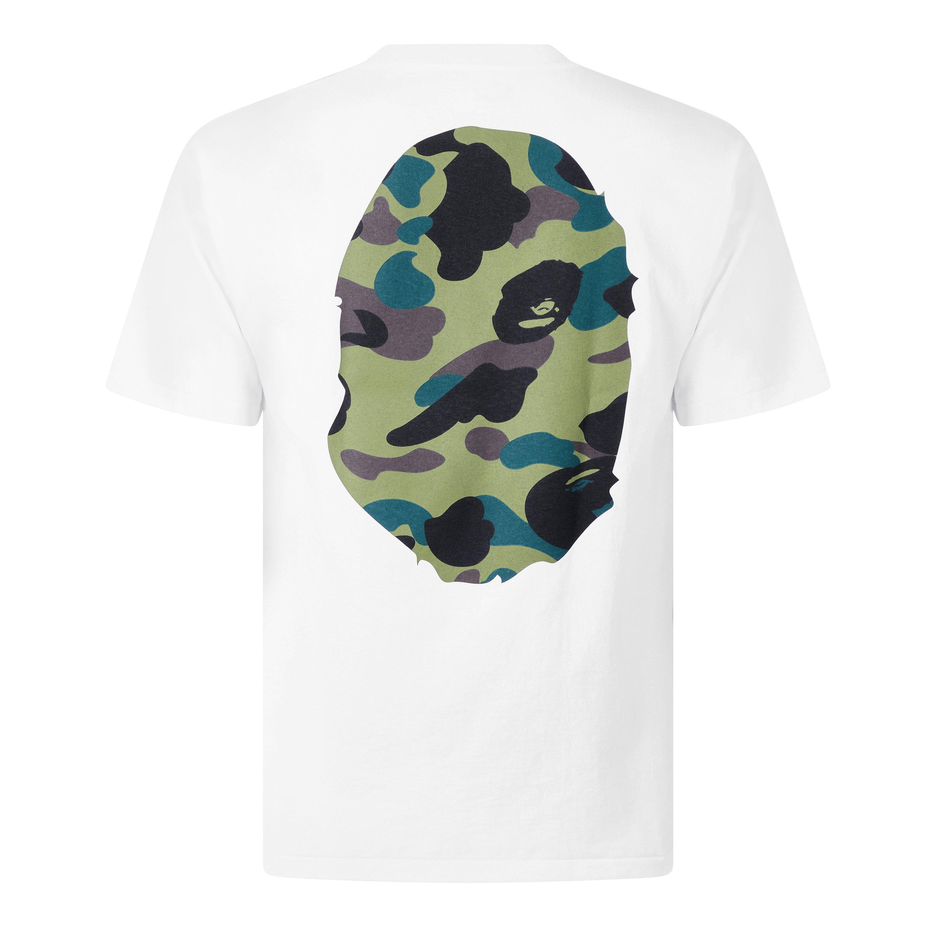 White/Green Cam - A Bathing Ape - Men's T-Shirt - 2