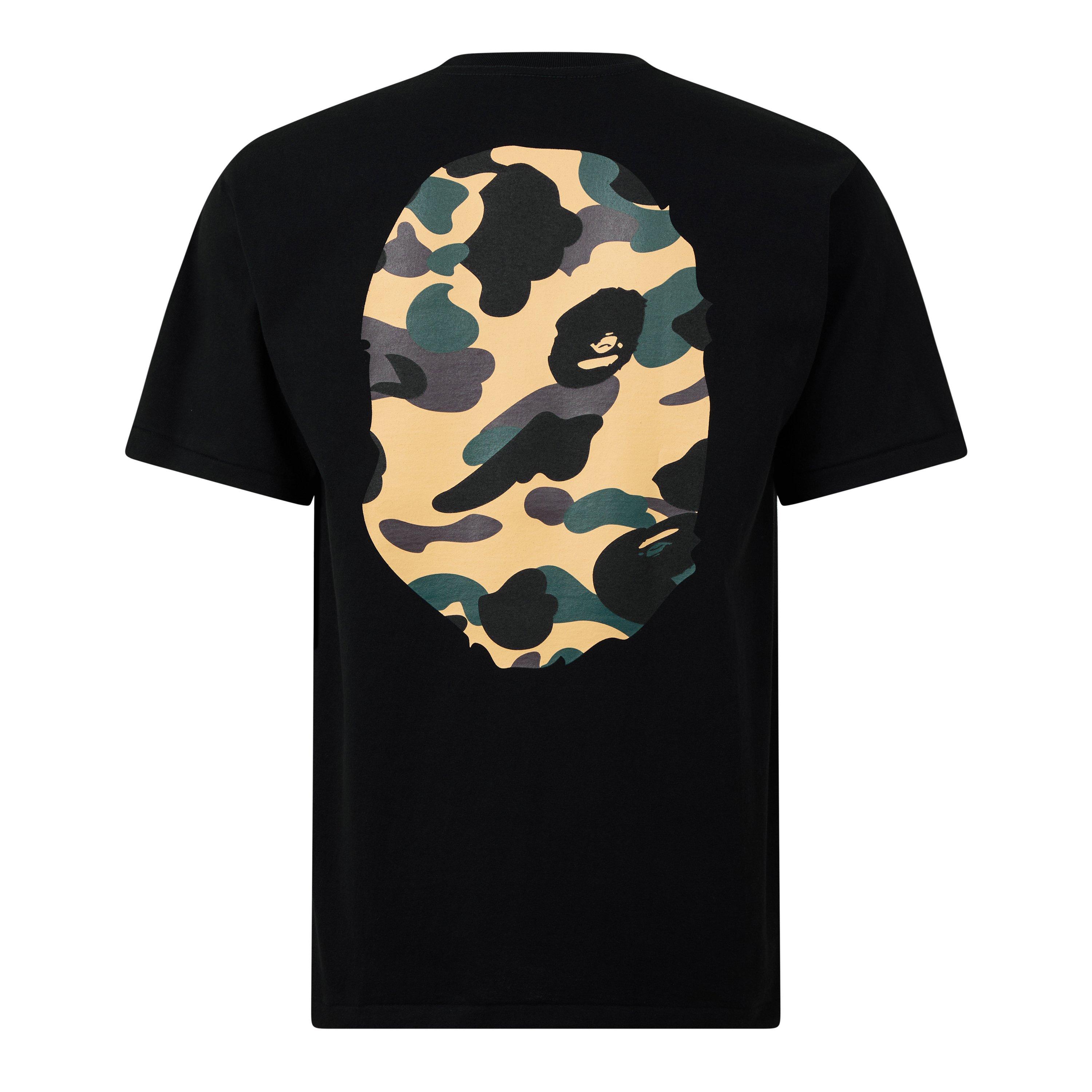 Black/Yell Cam - A Bathing Ape - Men's T-Shirt - 2