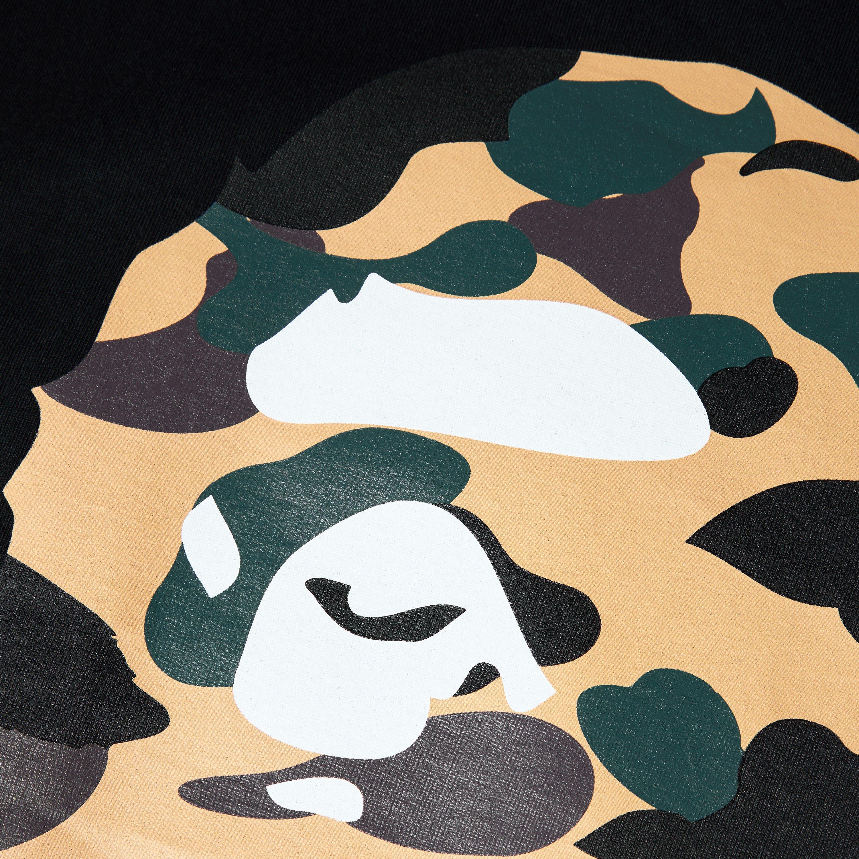 Black/Yell Cam - A Bathing Ape - Men's T-Shirt - 5