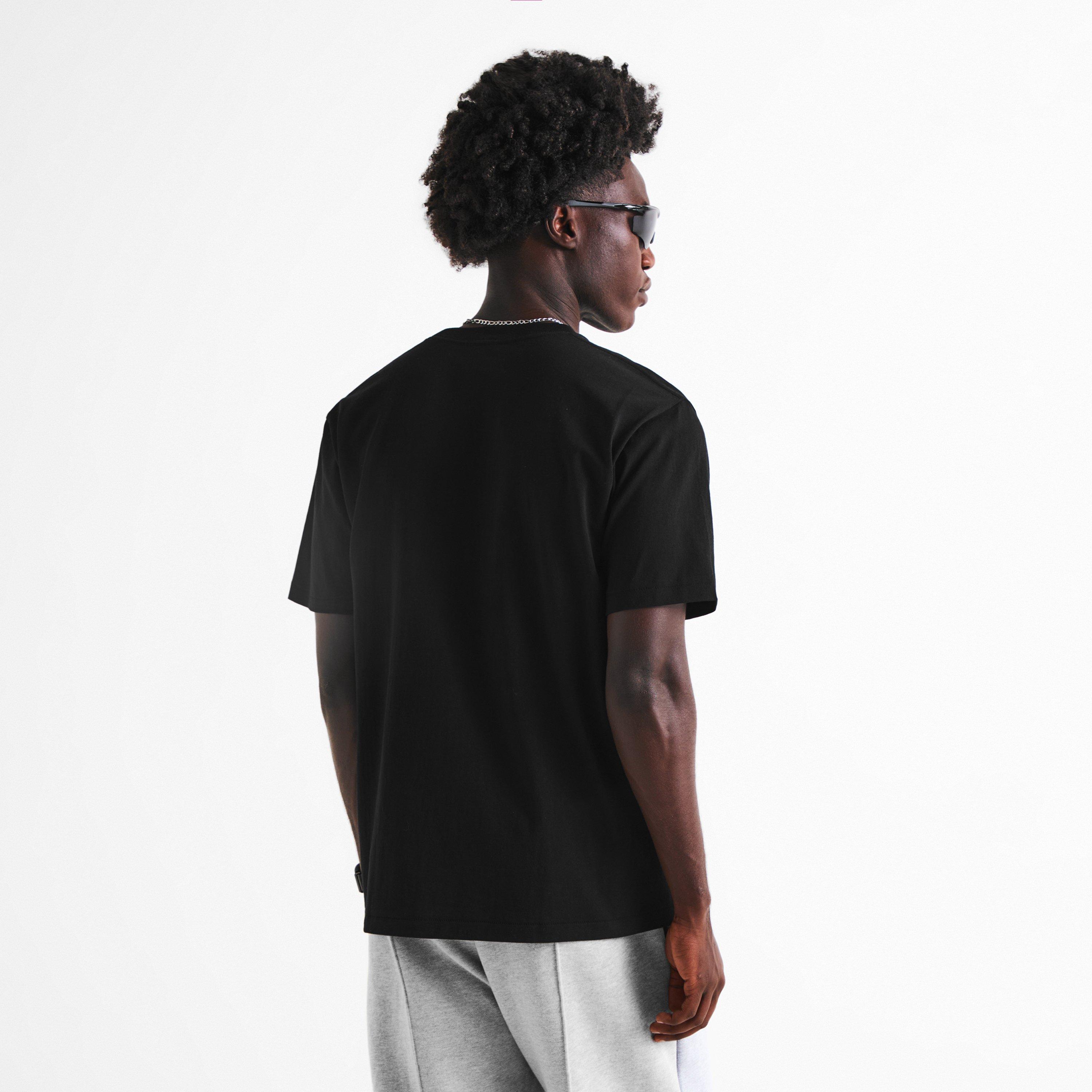 Black/Blue Cam - A Bathing Ape - Men's T-Shirt - 4