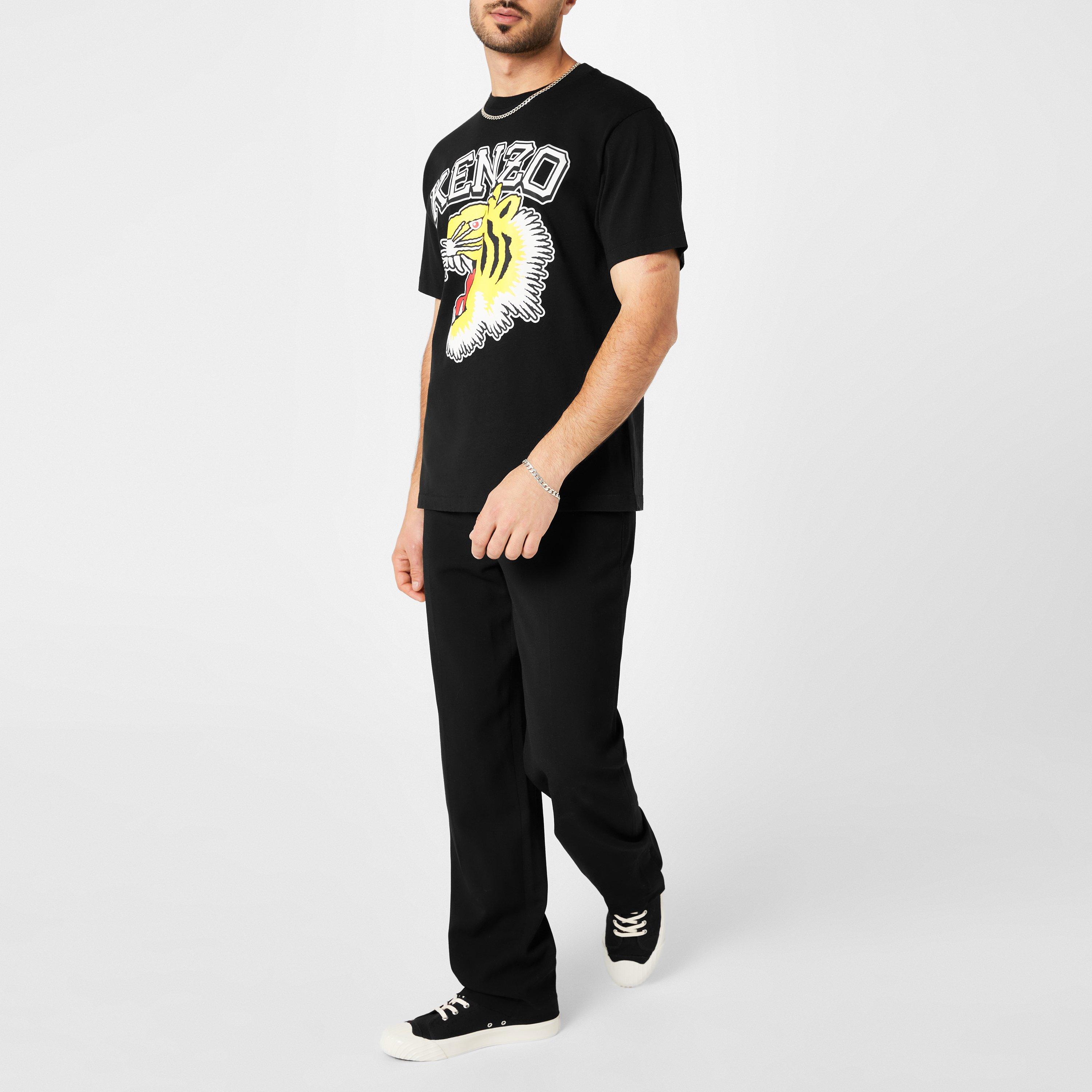 Black - Kenzo - Varsity Jungle T-Shirt - 3