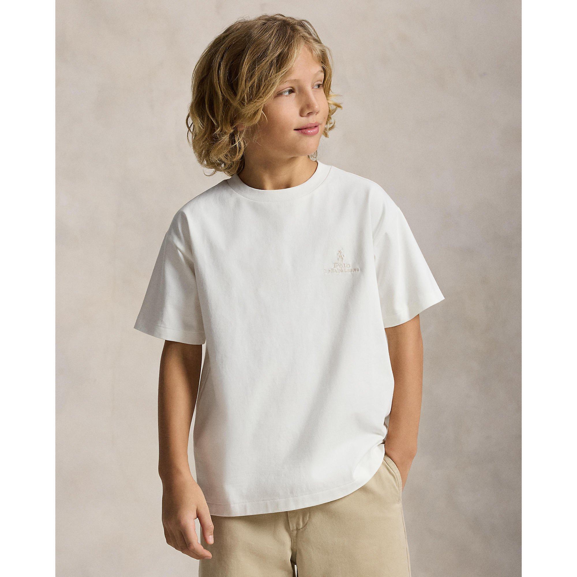 Deckwash White - Polo Ralph Lauren - Polo Relaxed Tee Jn63 - 3