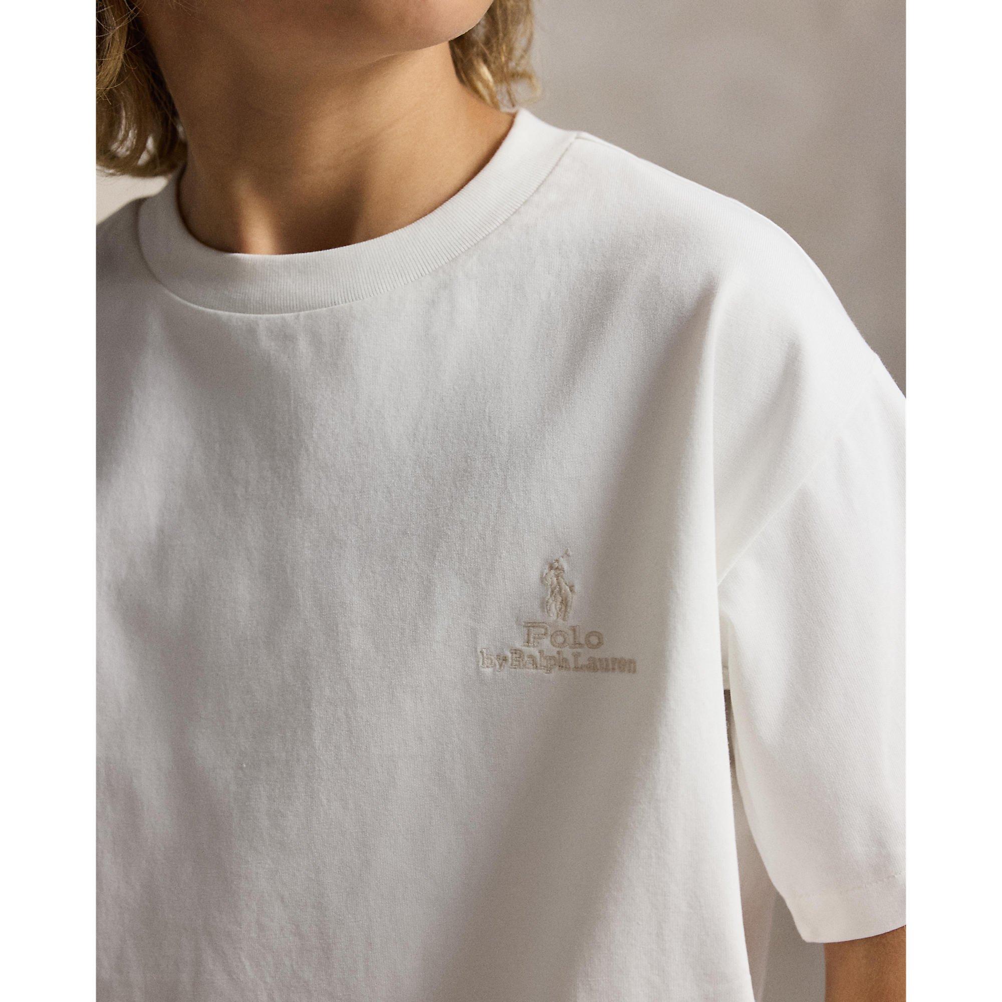 Deckwash White - Polo Ralph Lauren - Polo Relaxed Tee Jn63 - 4