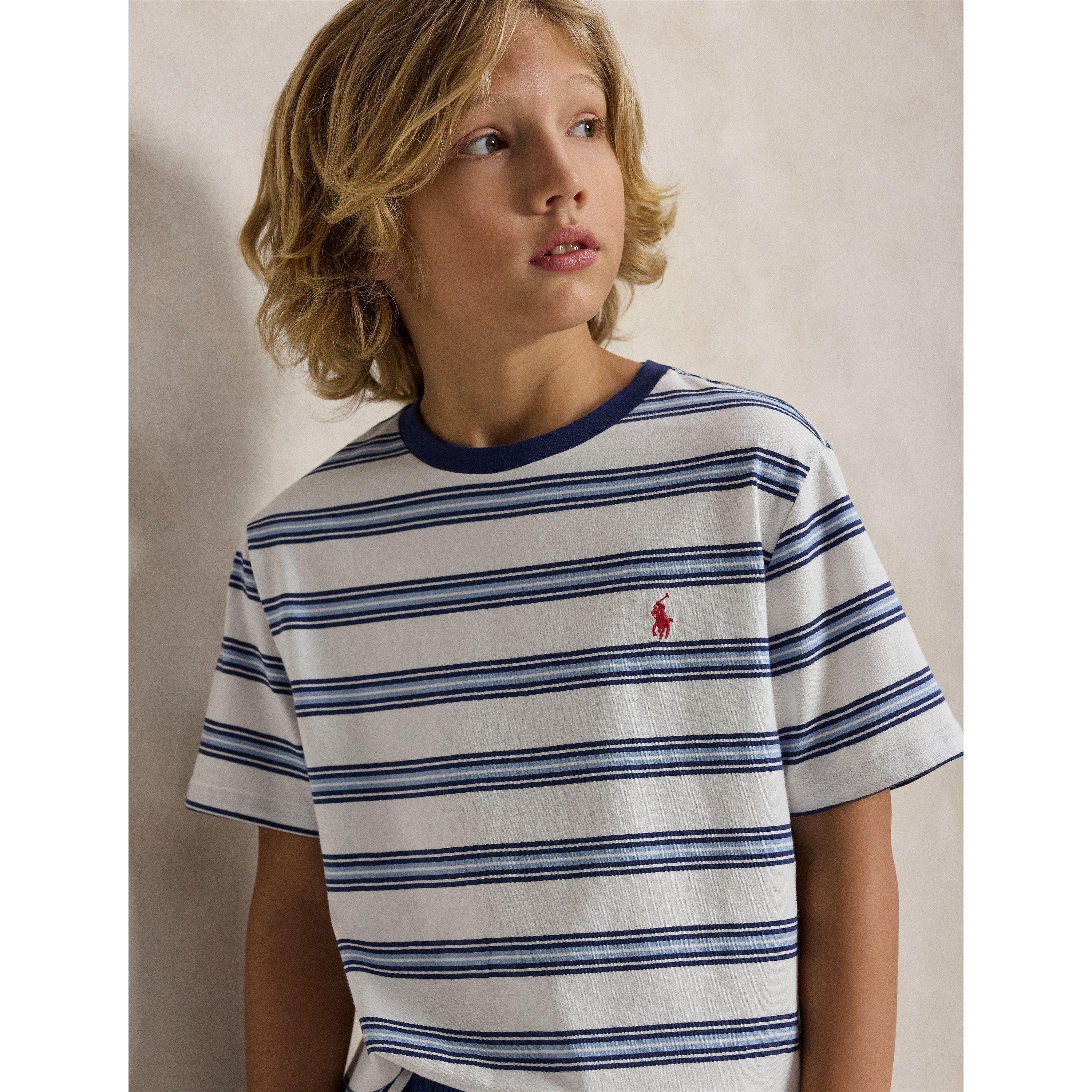 Stripe Multi - Polo Ralph Lauren - Kids' T-Shirt - 4