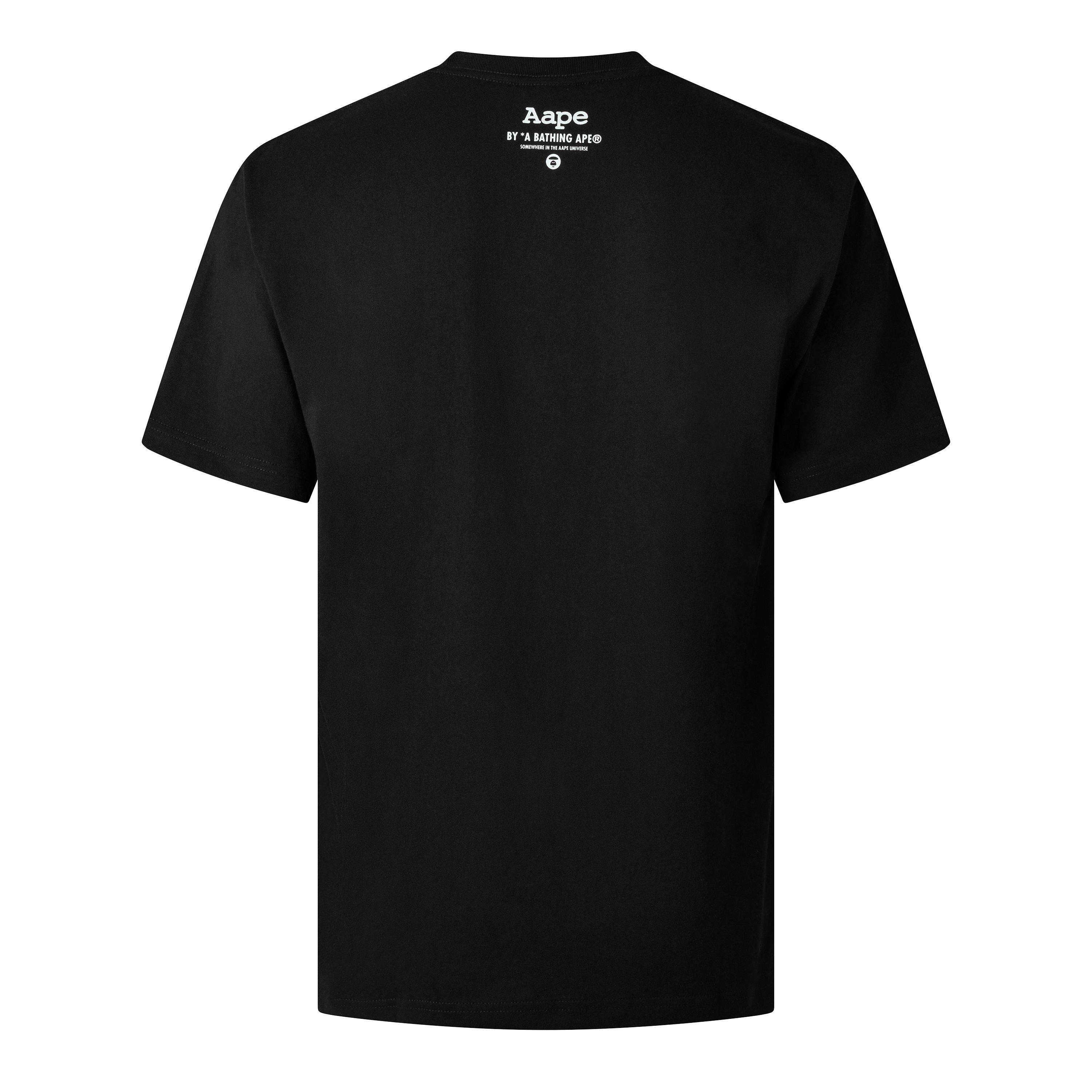 Black - AAPE - AAPE NOW Union Tee Sn63 - 2