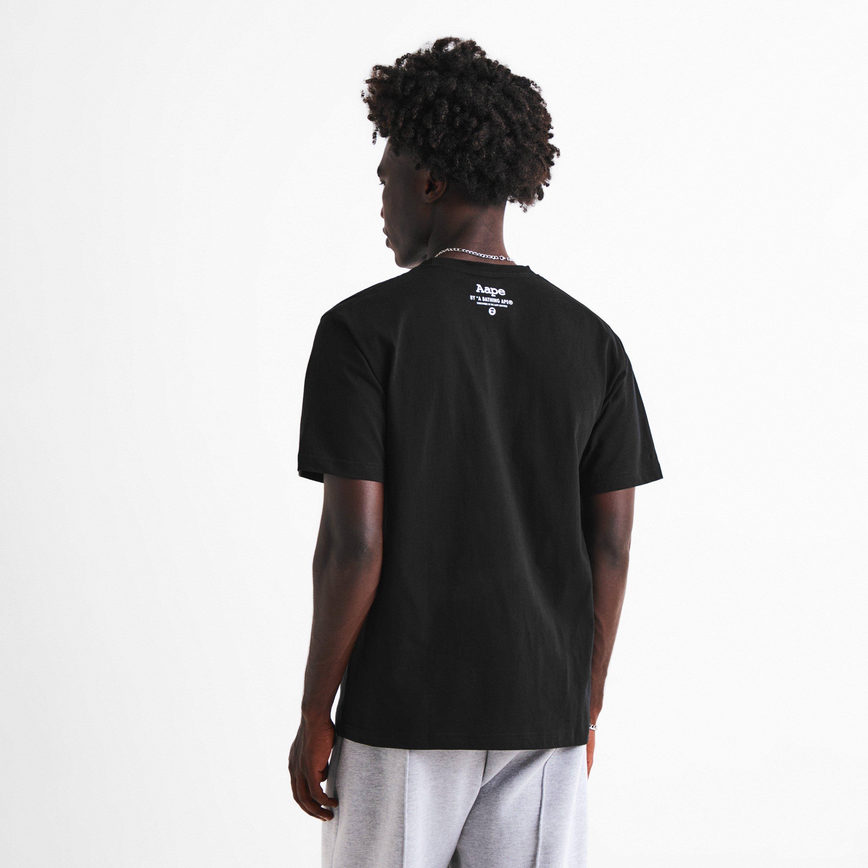 Black - AAPE - AAPE NOW Union Tee Sn63 - 4