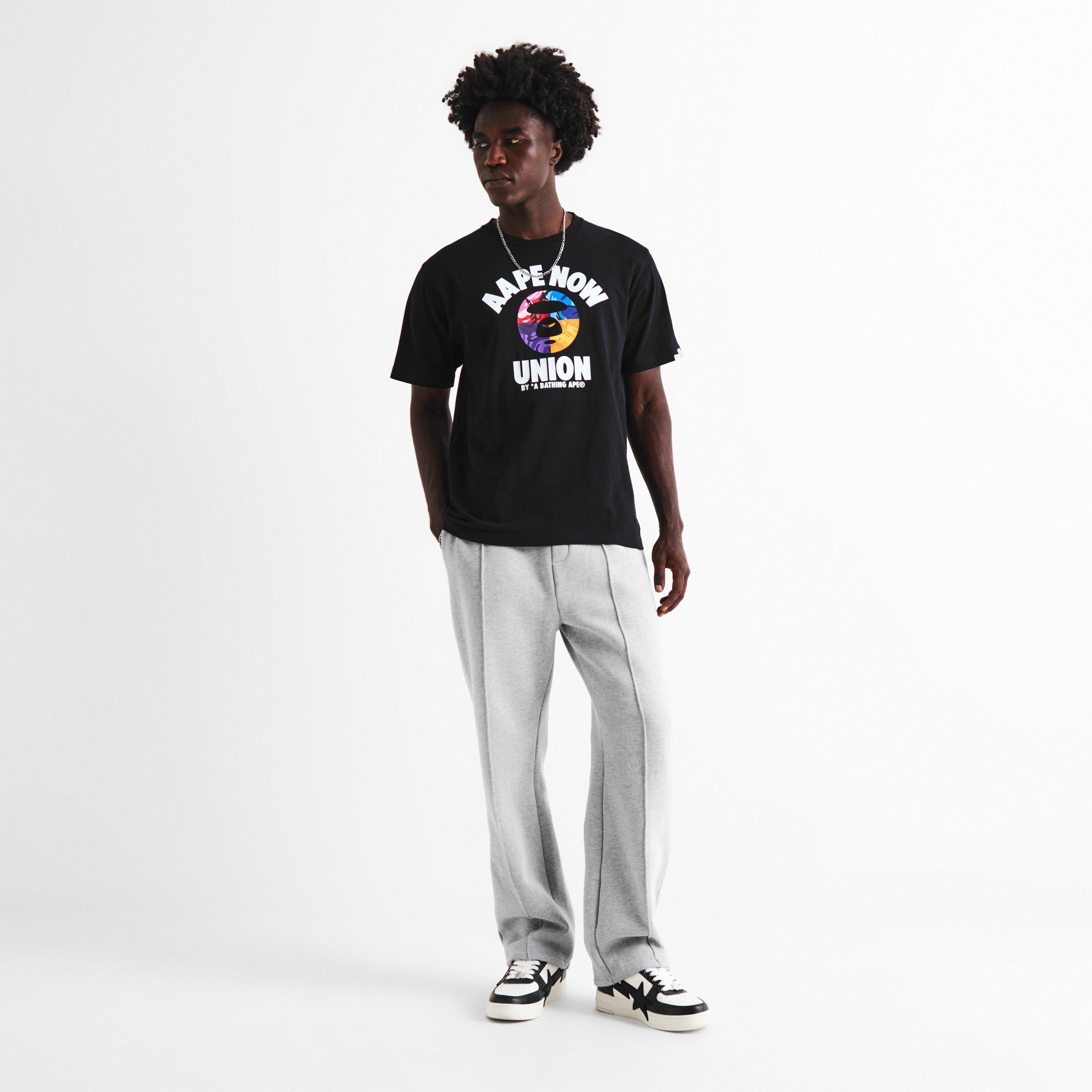 Black - AAPE - AAPE NOW Union Tee Sn63 - 6