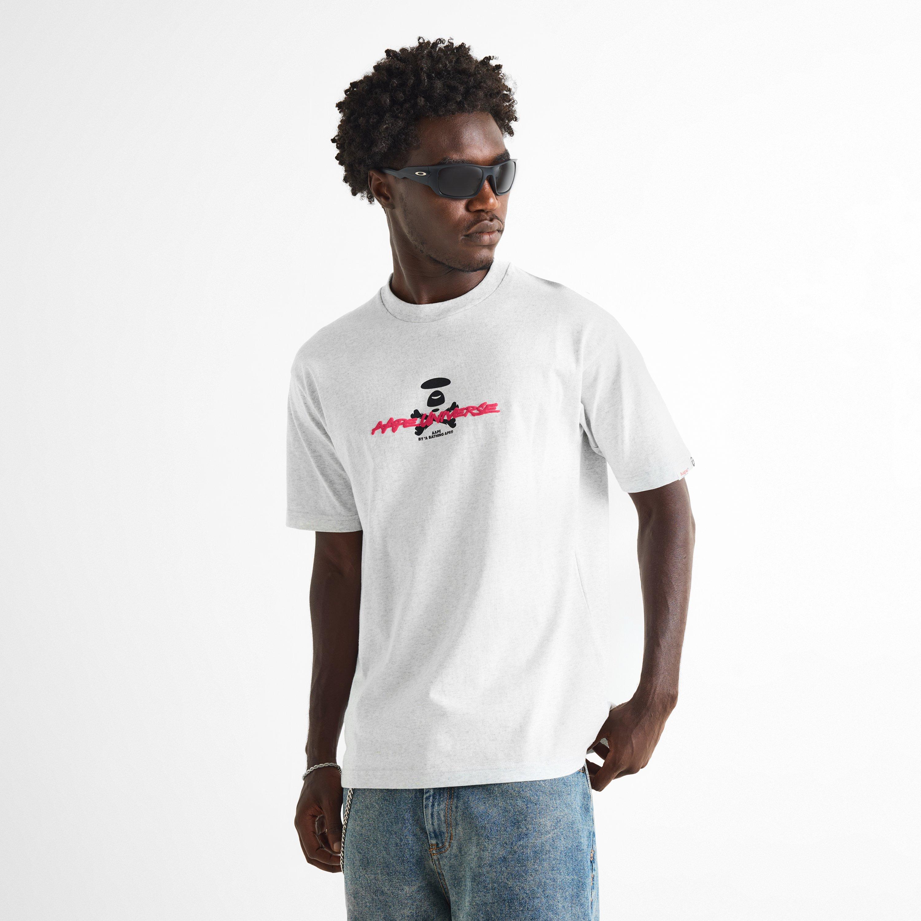 Heather White - AAPE - AAPE Bone UNVS Tee Sn63 - 3