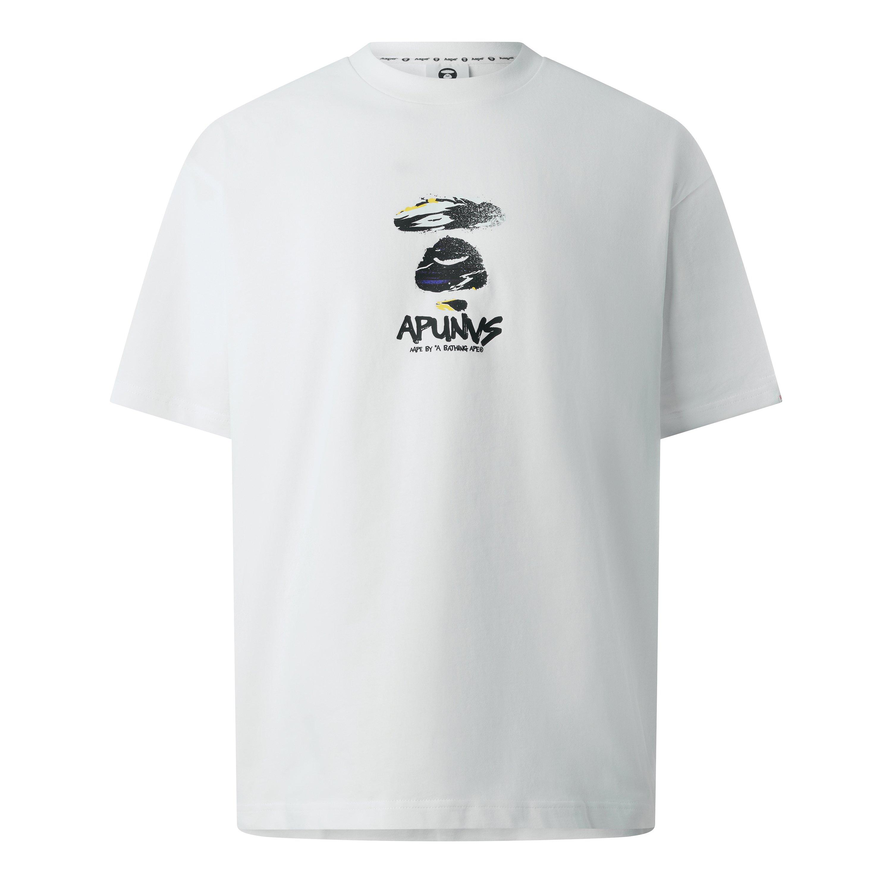 White - AAPE - AAPE Somewhere Tee Sn63 - 1