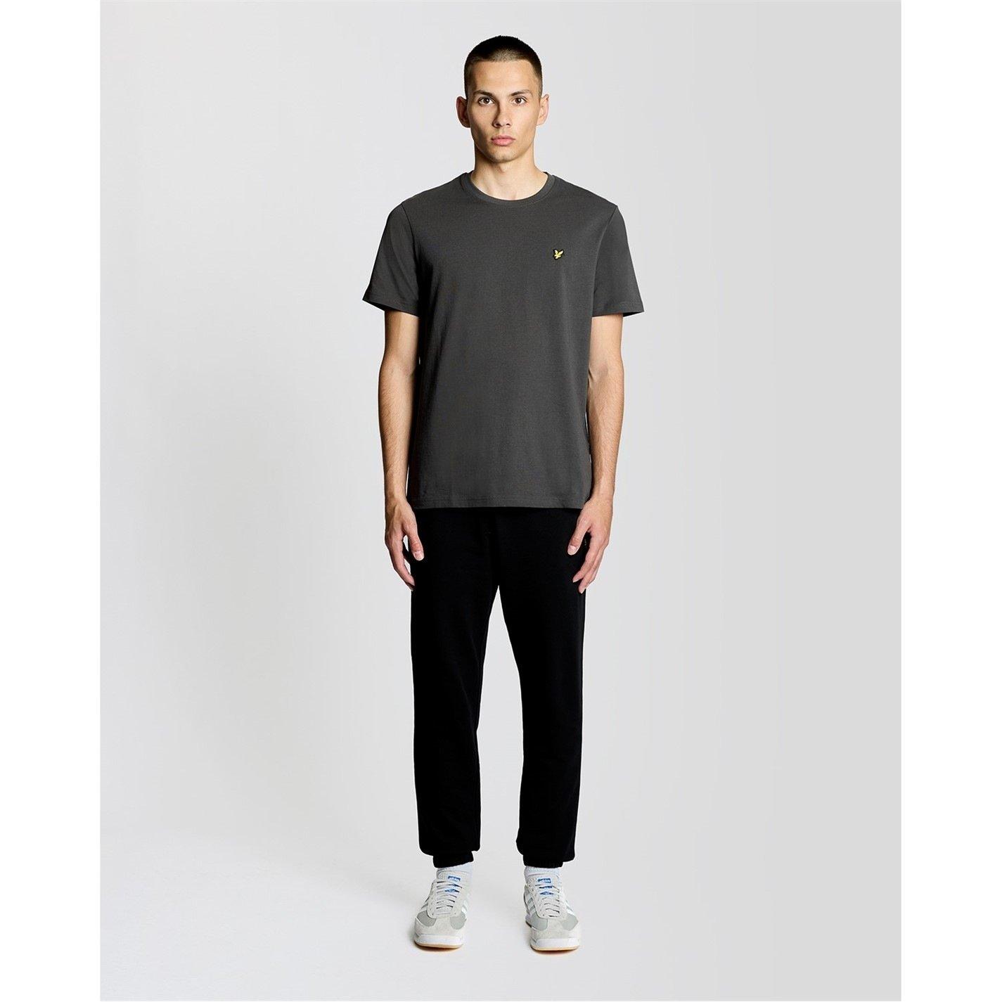 Lyle And Scott Men's Lyle & Scott Small Eagle T-Shirt - Gunmetal - S