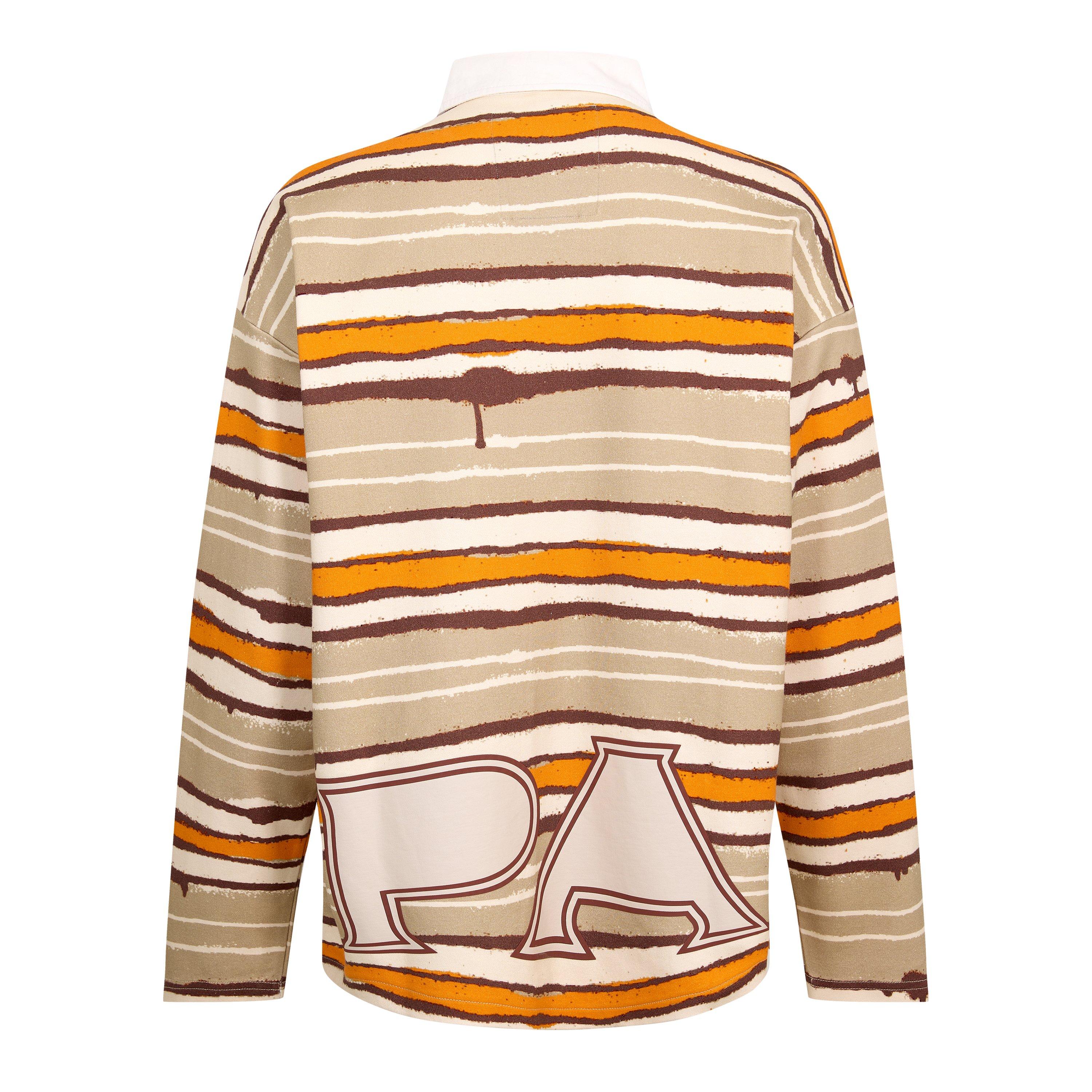 Orange/Beige - Napapijri - Napa x PDF LS Rugby Sn61 - 2