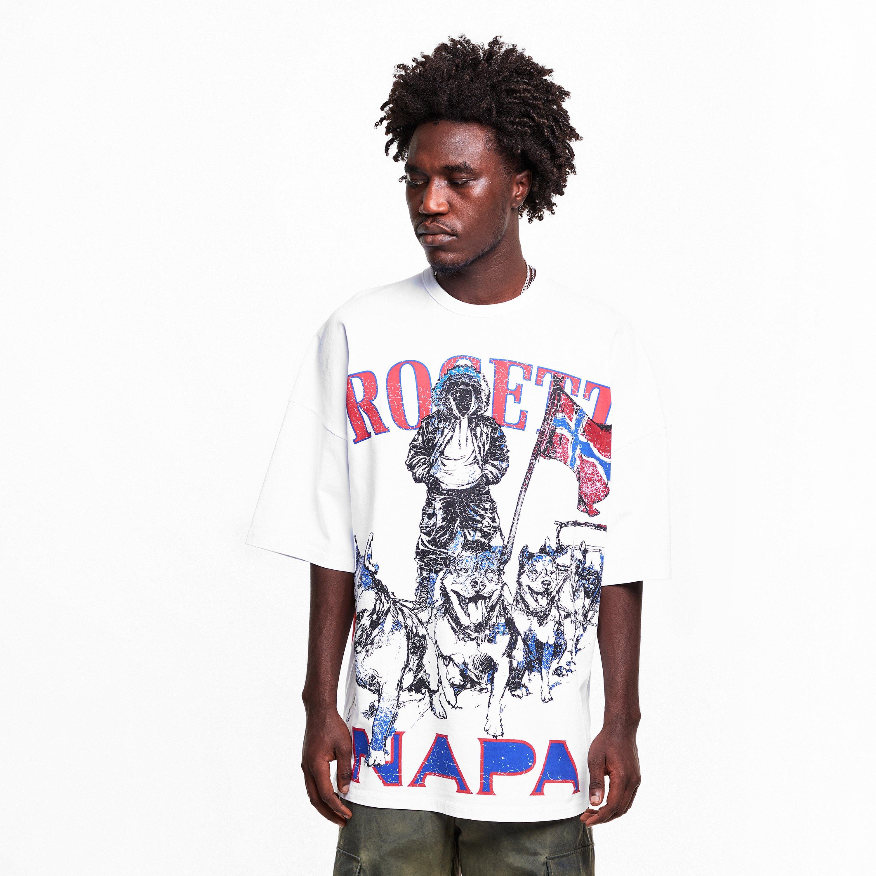 White/Red - Napapijri - x PDF Graphic Tee - 3